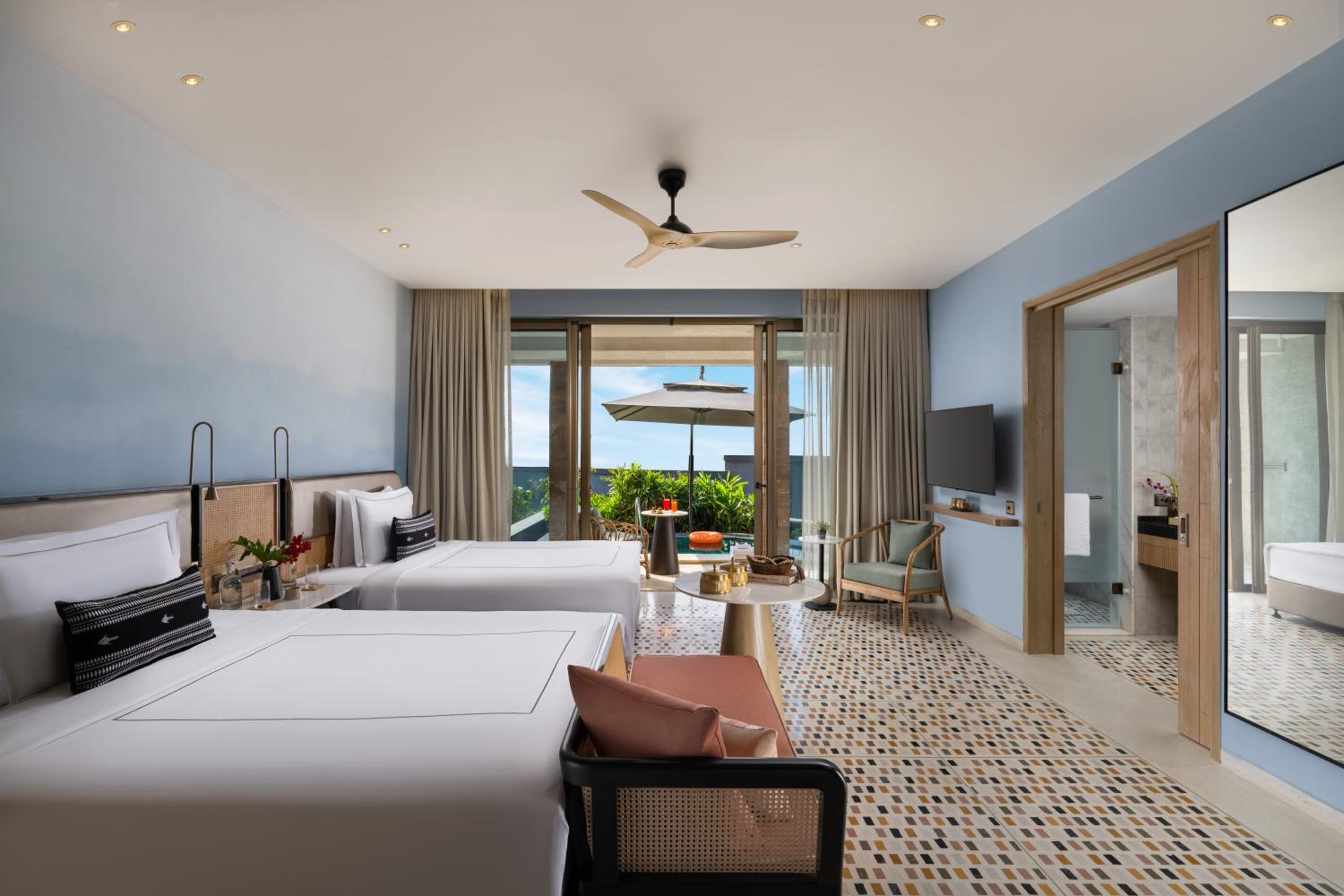 Grand Luxury Room Twin Bed with Plunge Pool photo 3