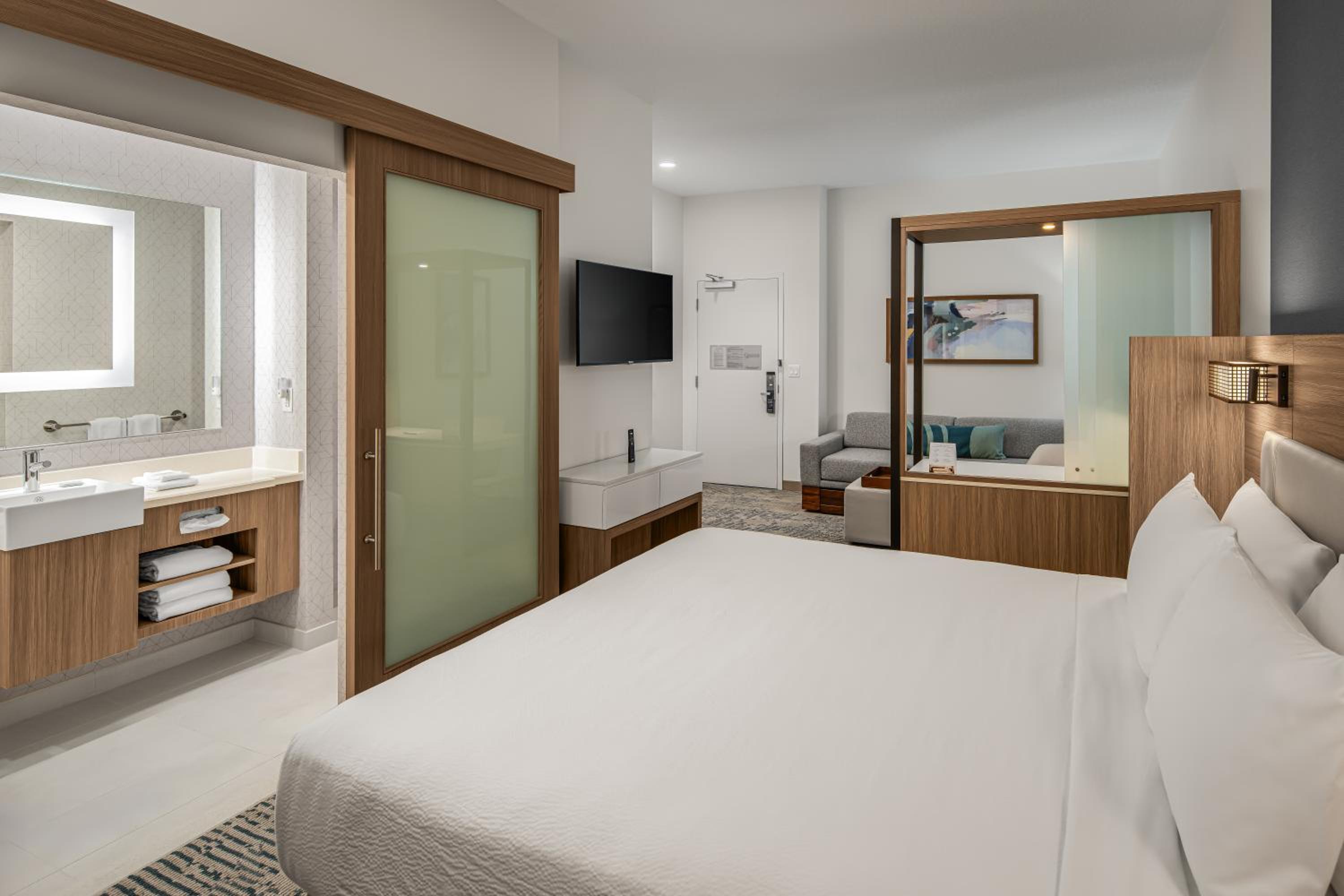 King Suite with Sofa Bed and Transfer Shower - Mobility and Hearing Accessible photo 1