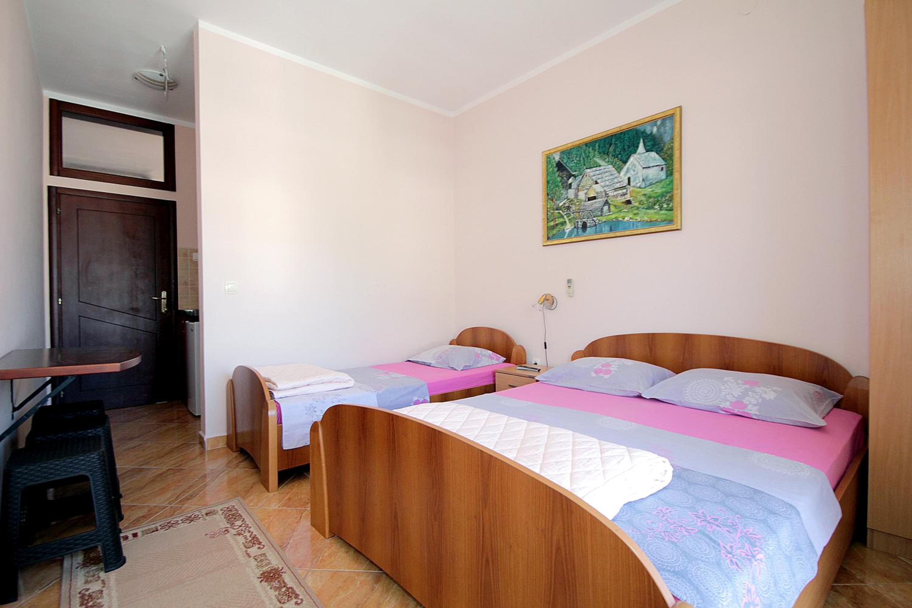 Studio with Balcony (3 Adults) 