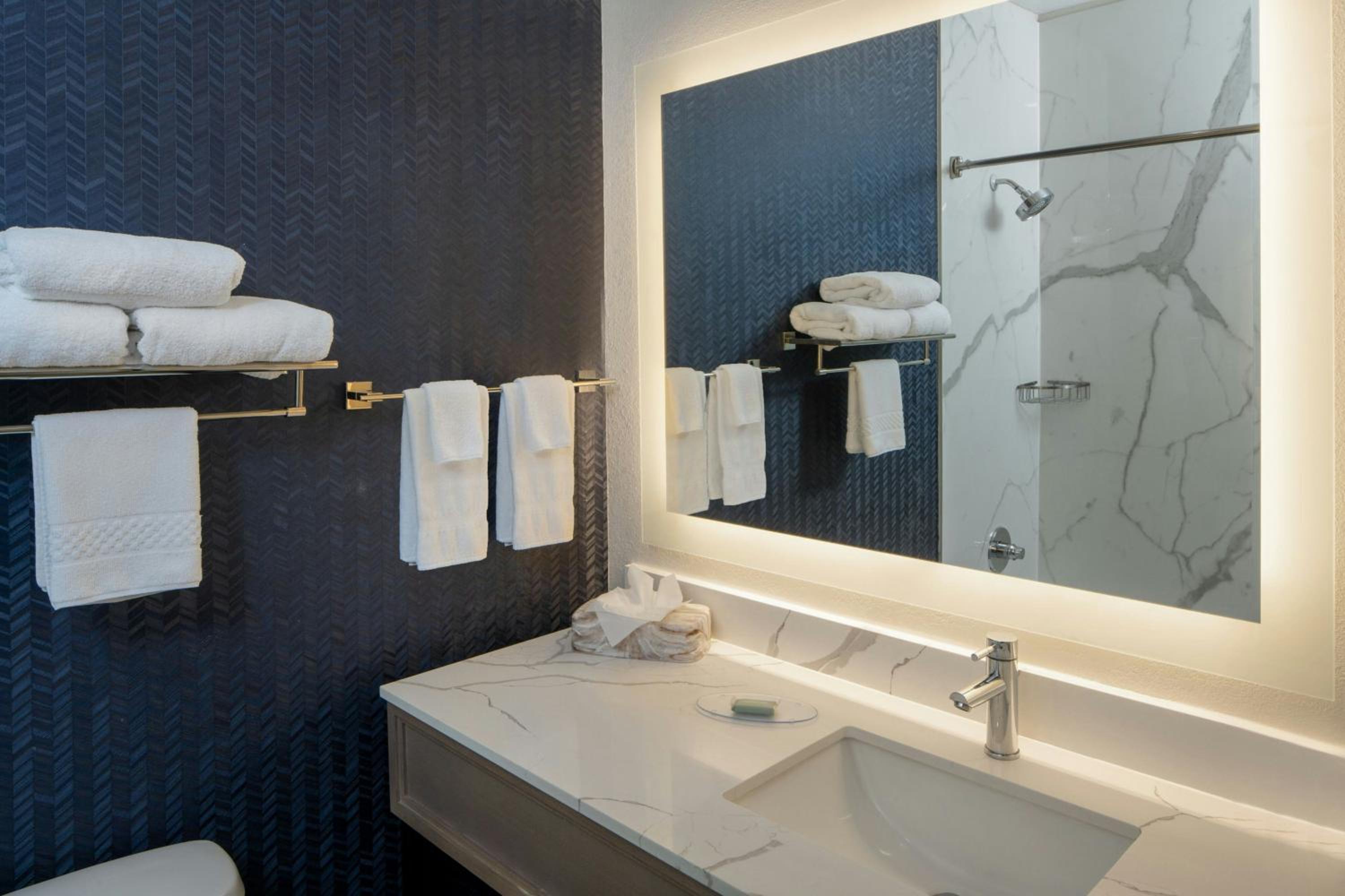 Queen Room with Two Queen Beds, Roll-In Shower and Bathtub - Mobility Access/Hearing Accessible - Photo 4