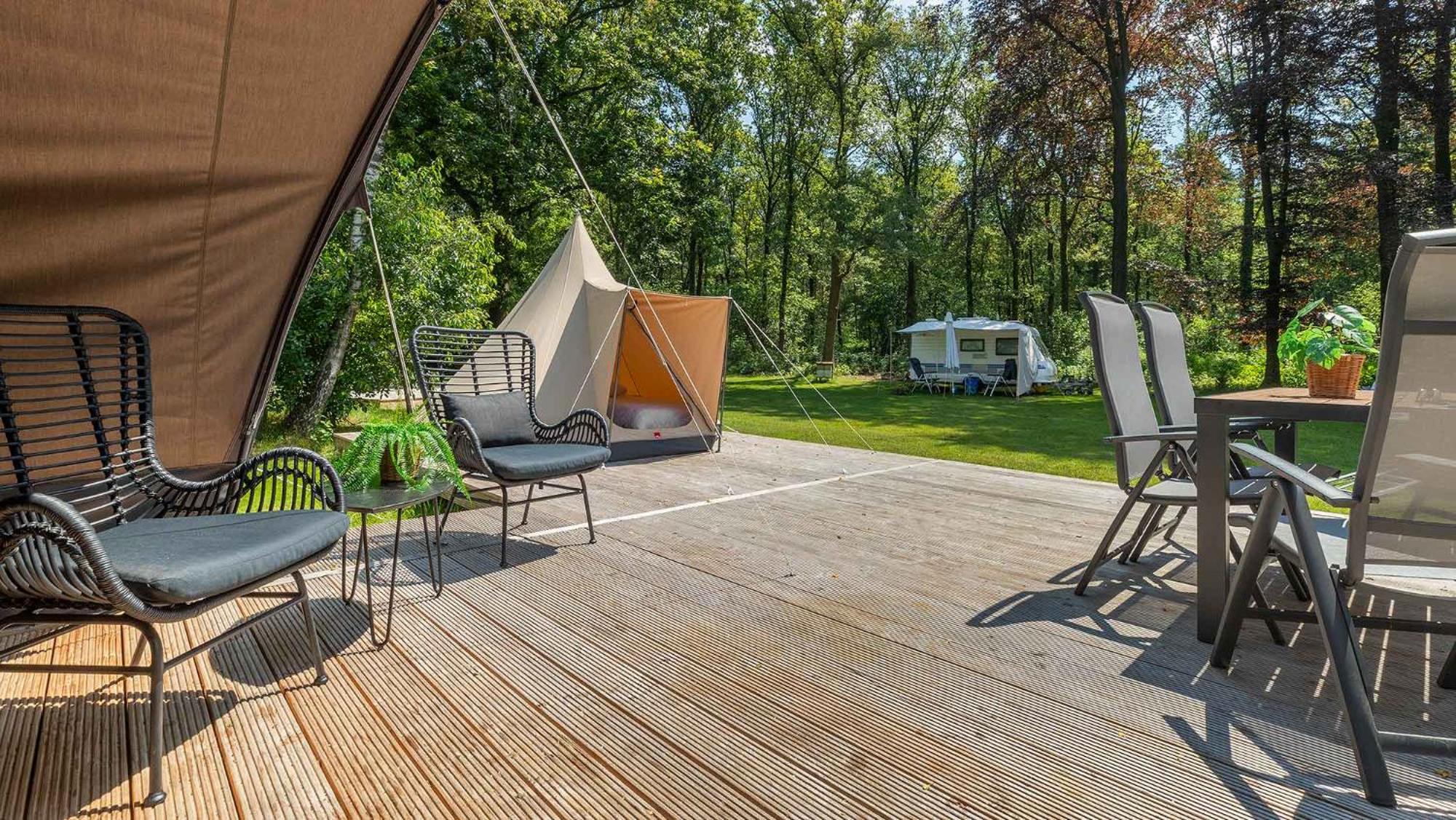 Glamping tent voor 6 personen met separate slaaptent (huisdieren niet toegestaan) photo 3