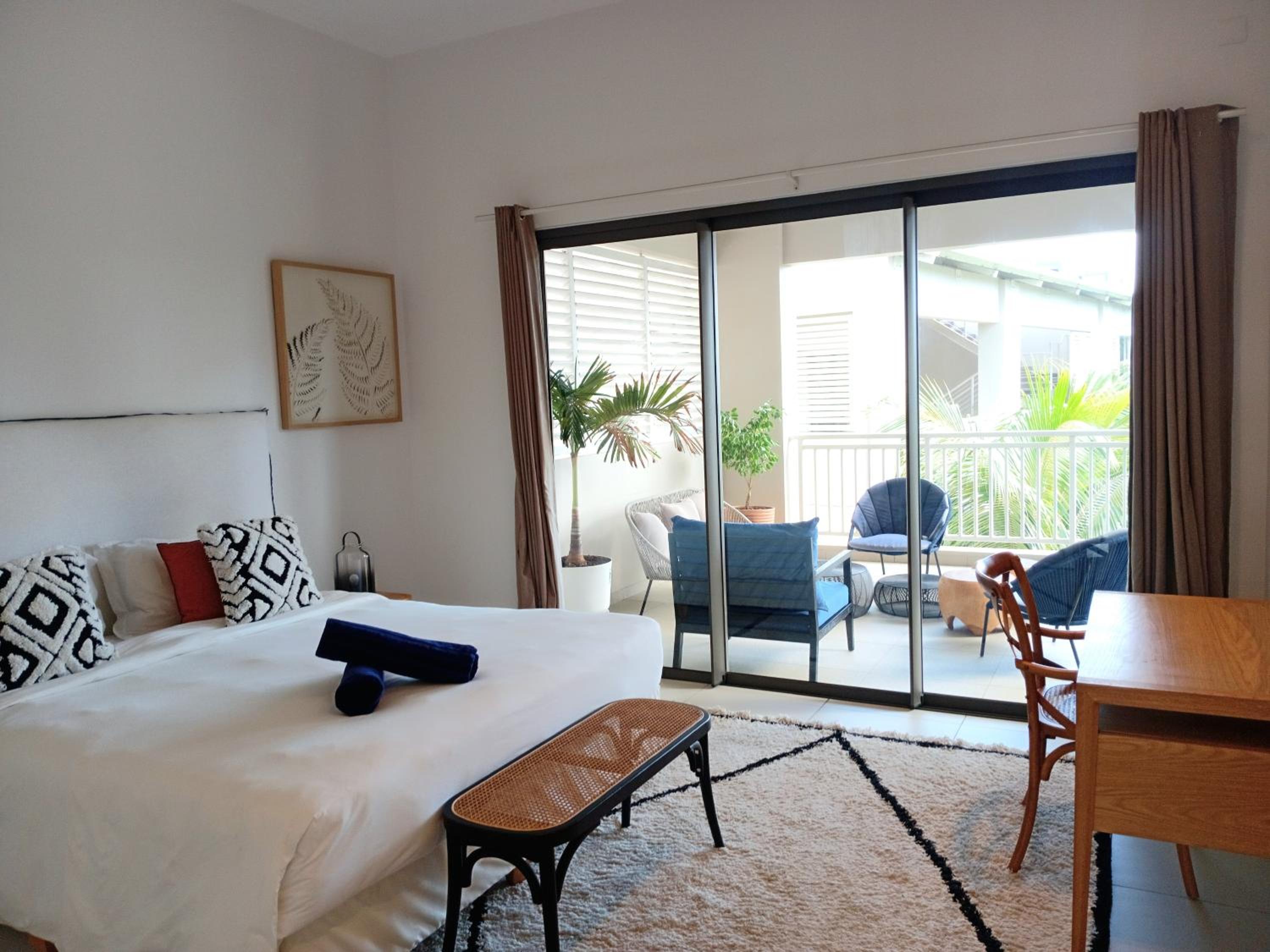 Two-Bedroom Apartment with Balcony