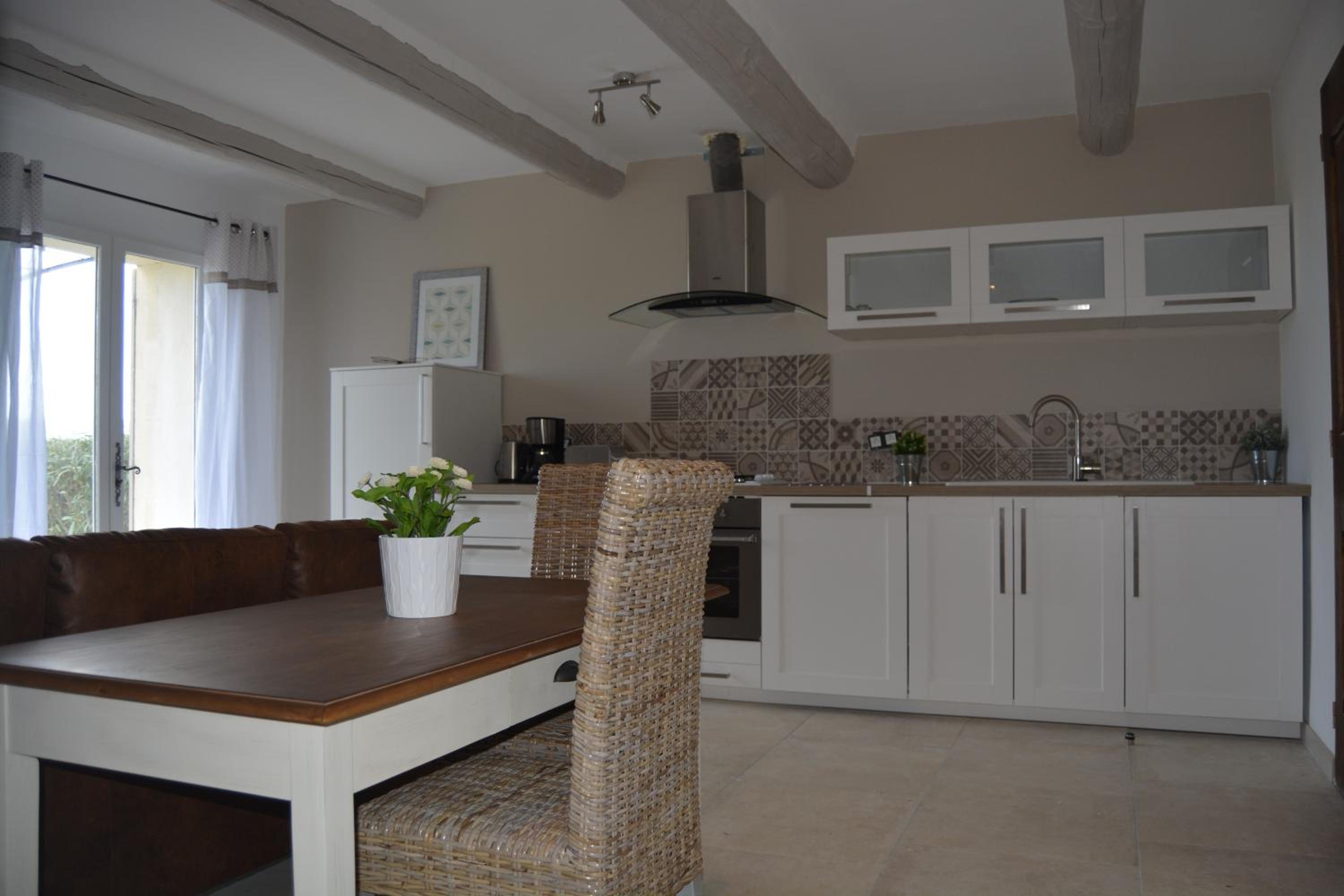 One-Bedroom Apartment with Garden View