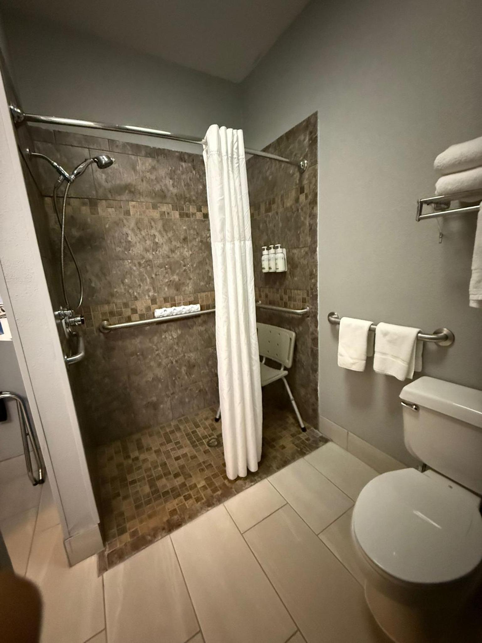 Queen Room with Two Queen Beds, Mobility Access and Roll-In shower, Non-Smoking - Photo 1