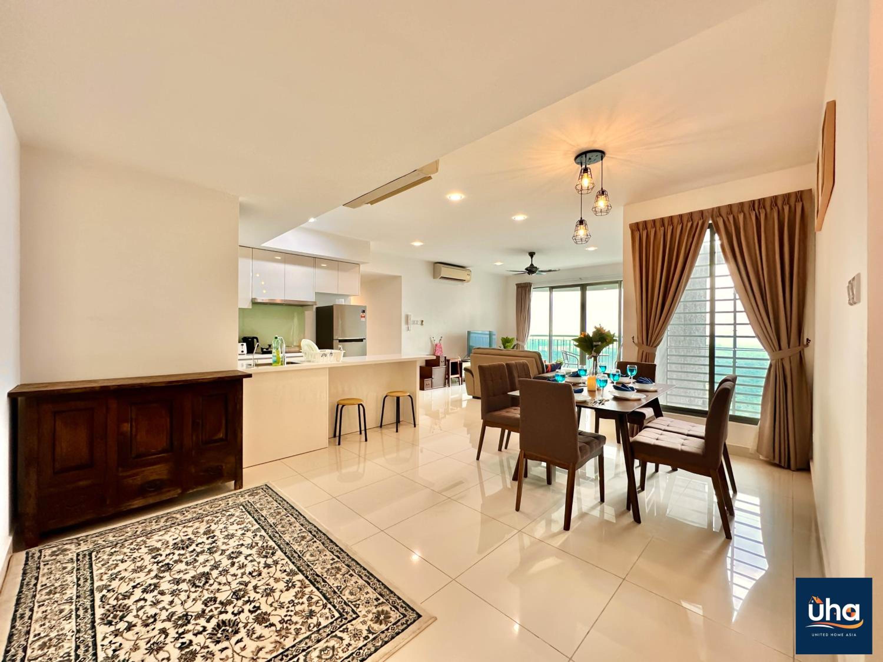 Three-Bedroom Apartment Suite