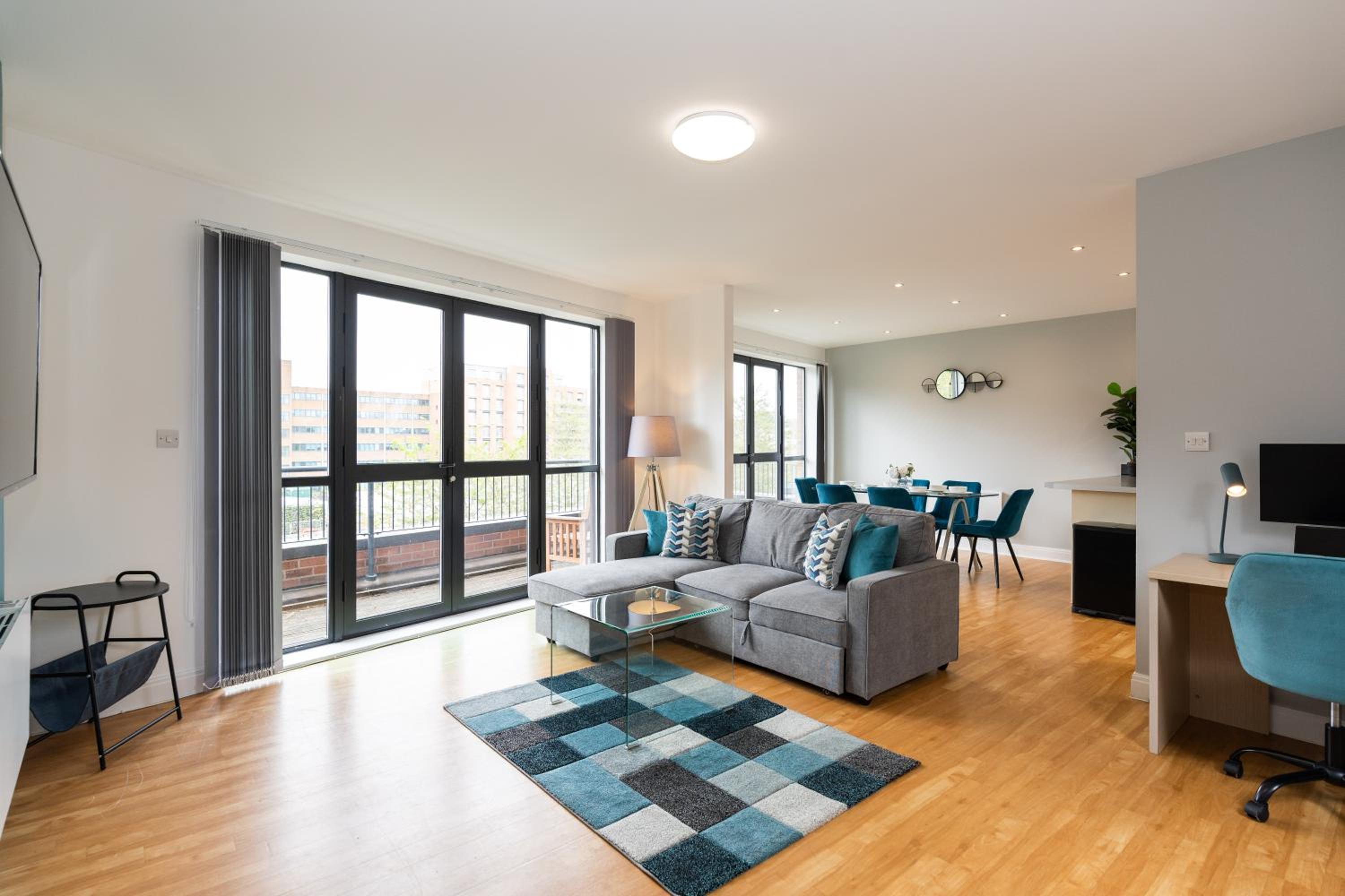 Two-Bedroom Apartment with Balcony