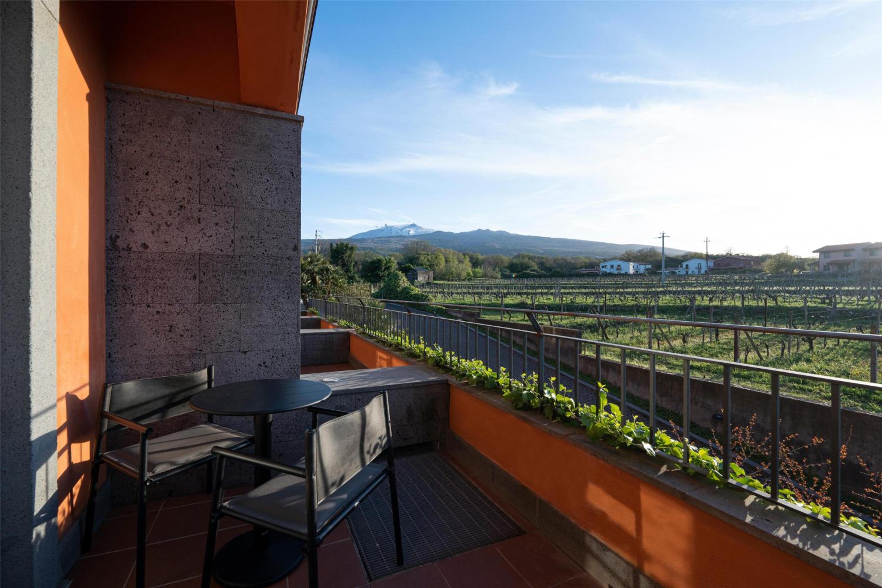 King Guest Room with Balcony and Etna View