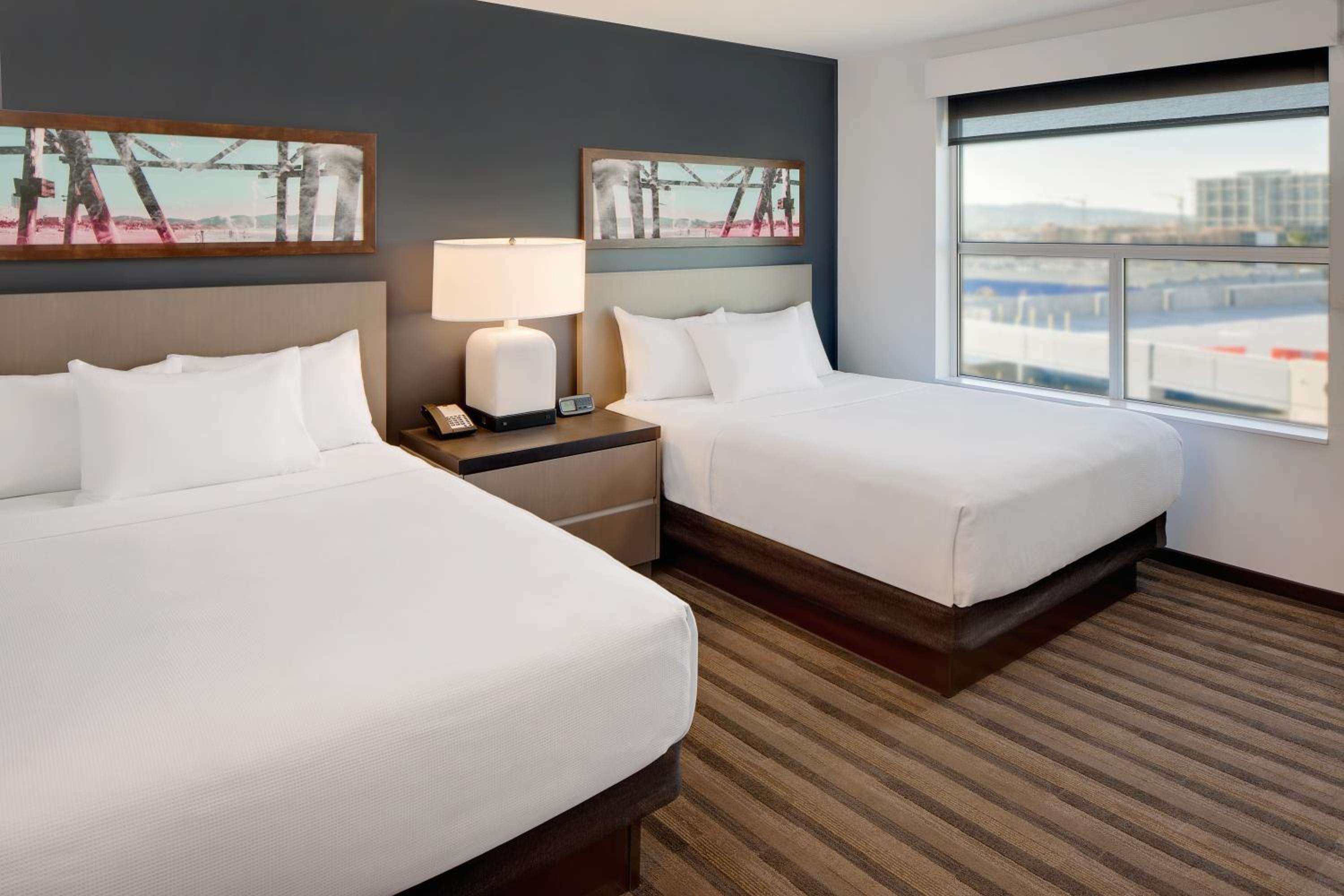 Den Guestroom with Two Queen Beds