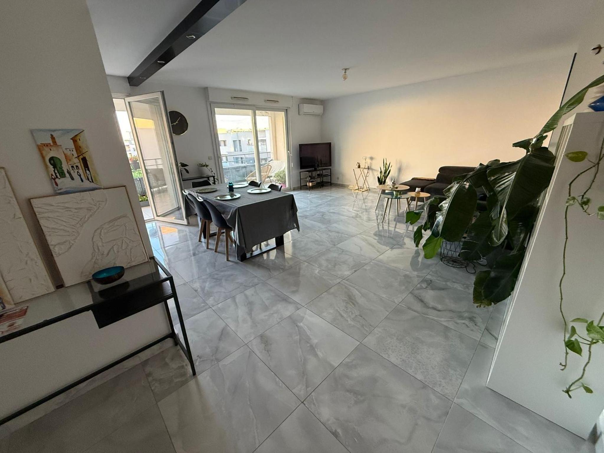 Two-Bedroom Apartment with Balcony and Terrace