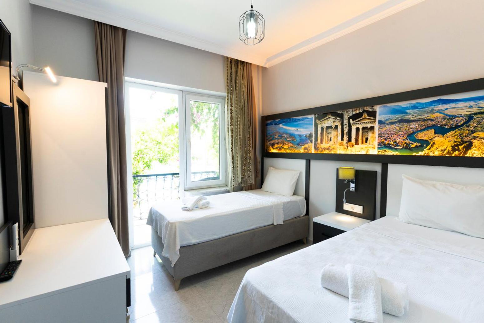 Twin Room with Pool View