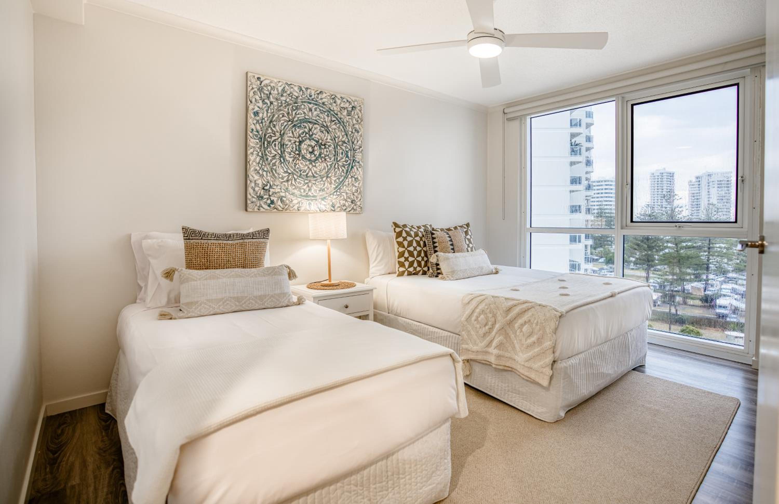 Two Bedroom Apartment West with Garden View