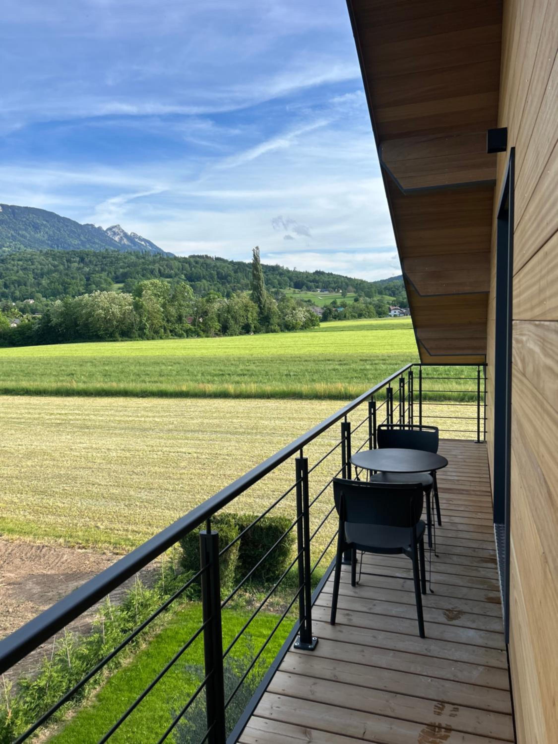 One-Bedroom Apartment with Balcony and Mountain View   photo 1