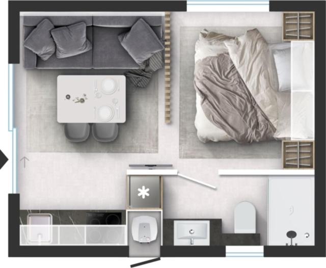 One-Bedroom House