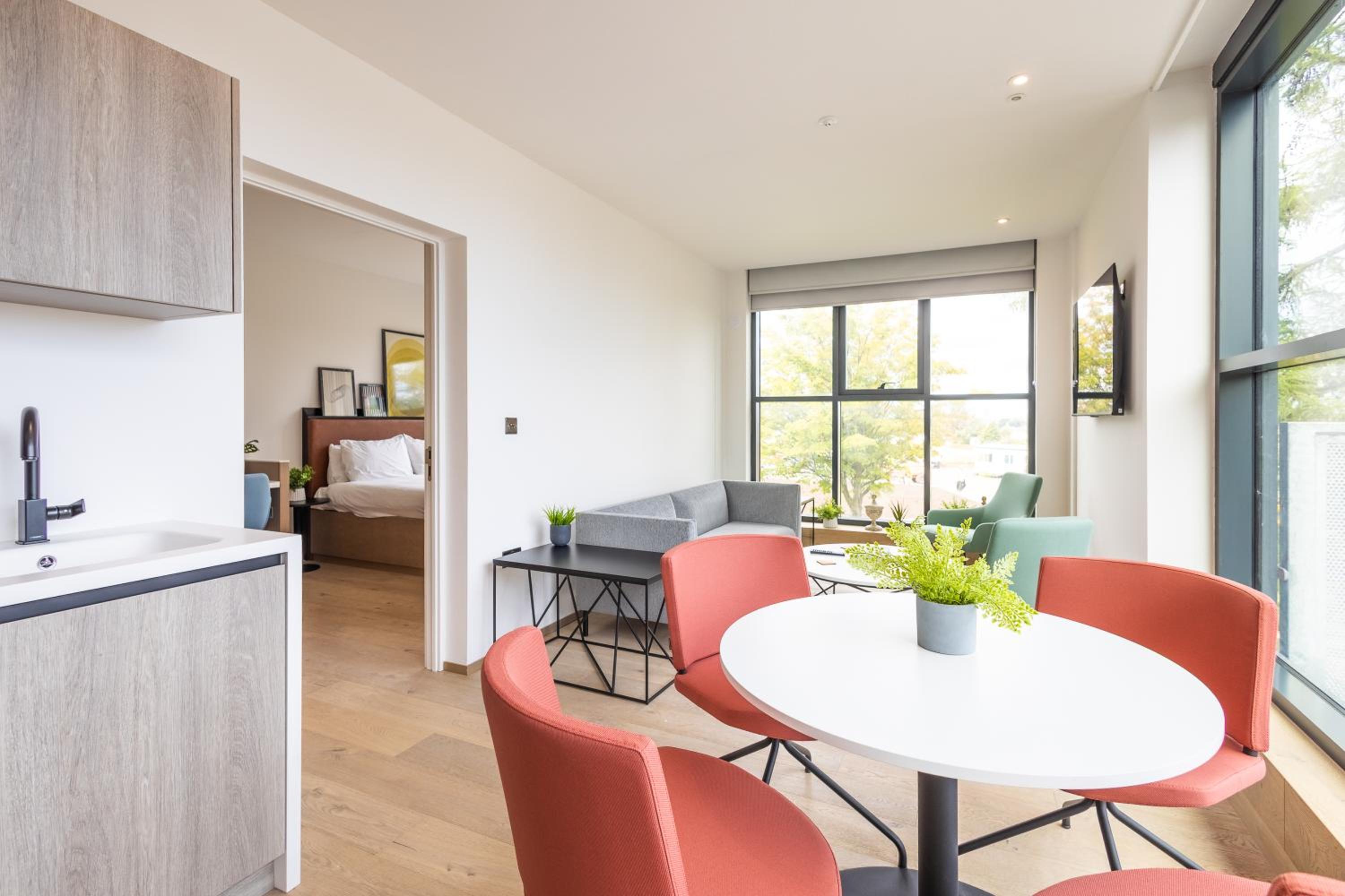 One Bedroom Apartment (large double bed)