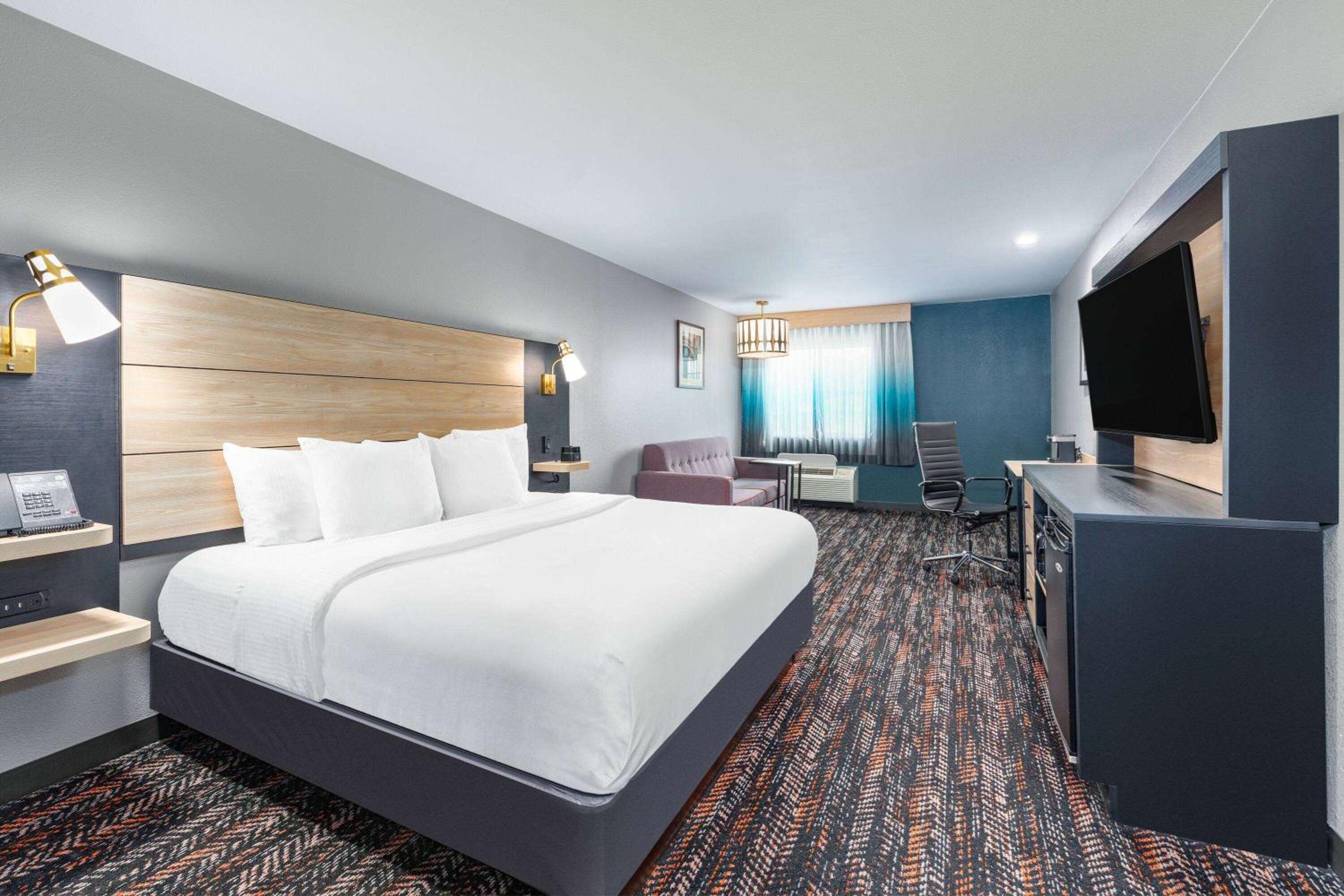 1King Bed, Deluxe Mobility/Hearing Access Exec Room, Tub w/Grab Bars, No Smoking - Photo 3