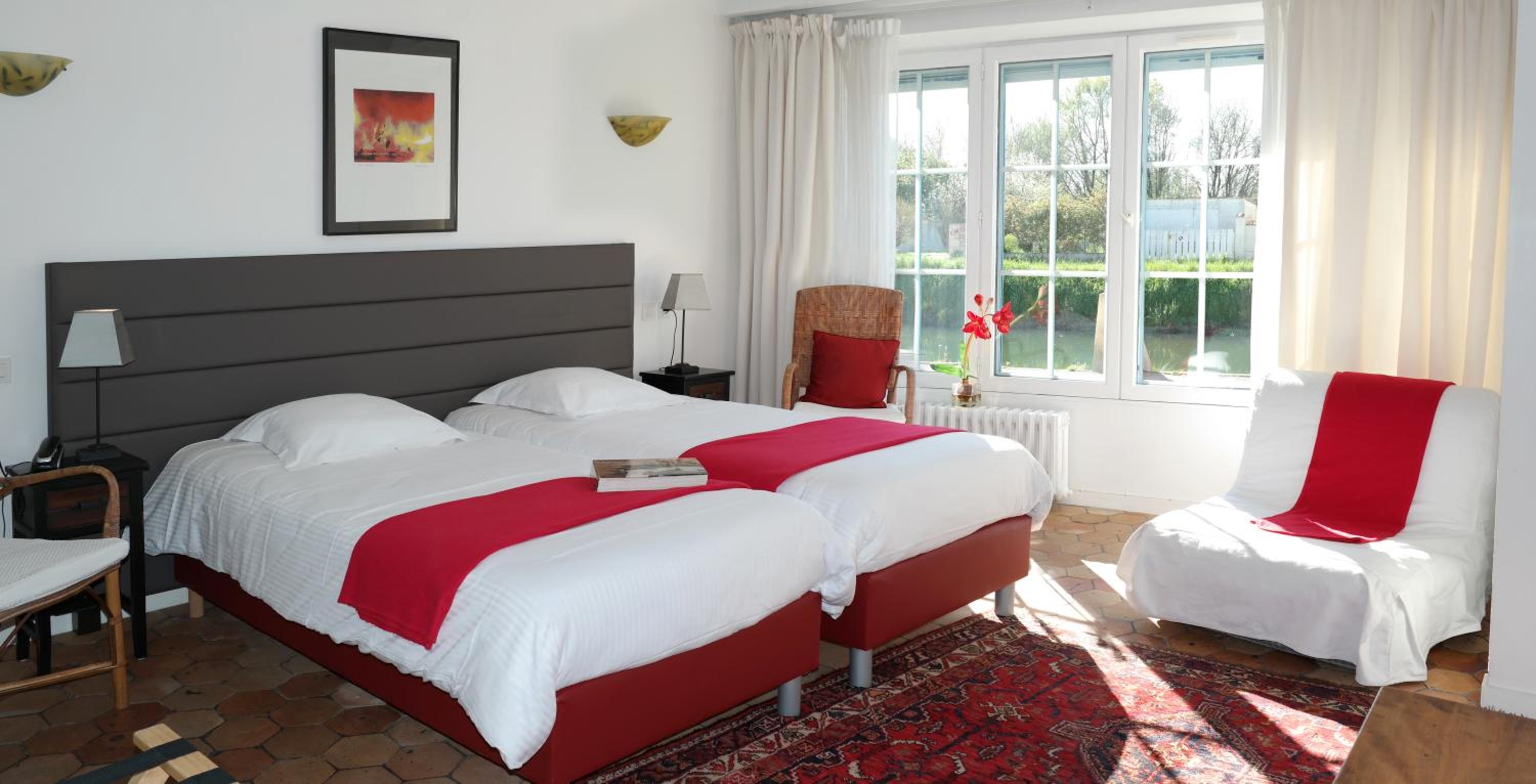 Deluxe Twin Room with River View