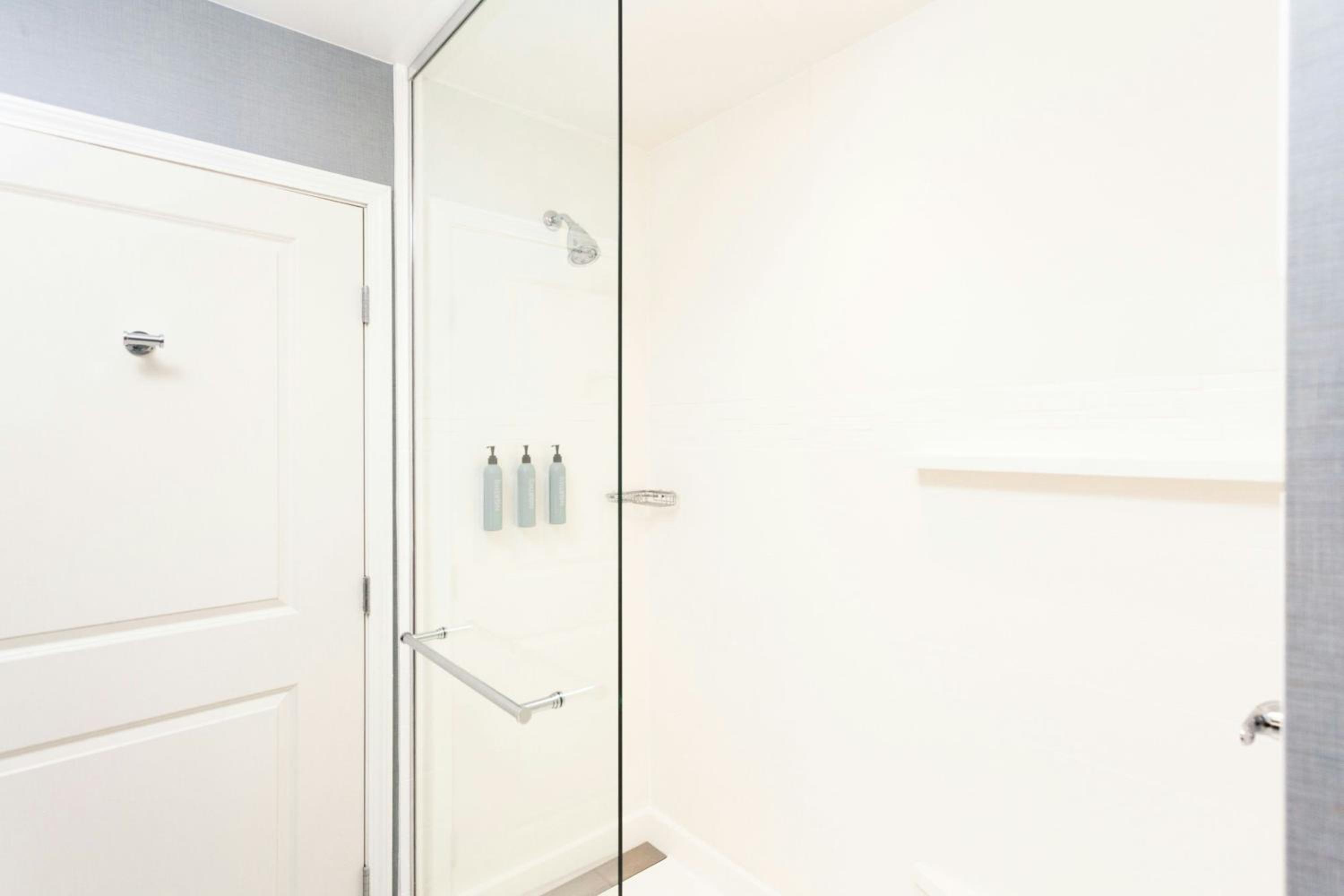 Studio King Suite with Sofa Bed - Mobility Accessible with Roll-In Shower
