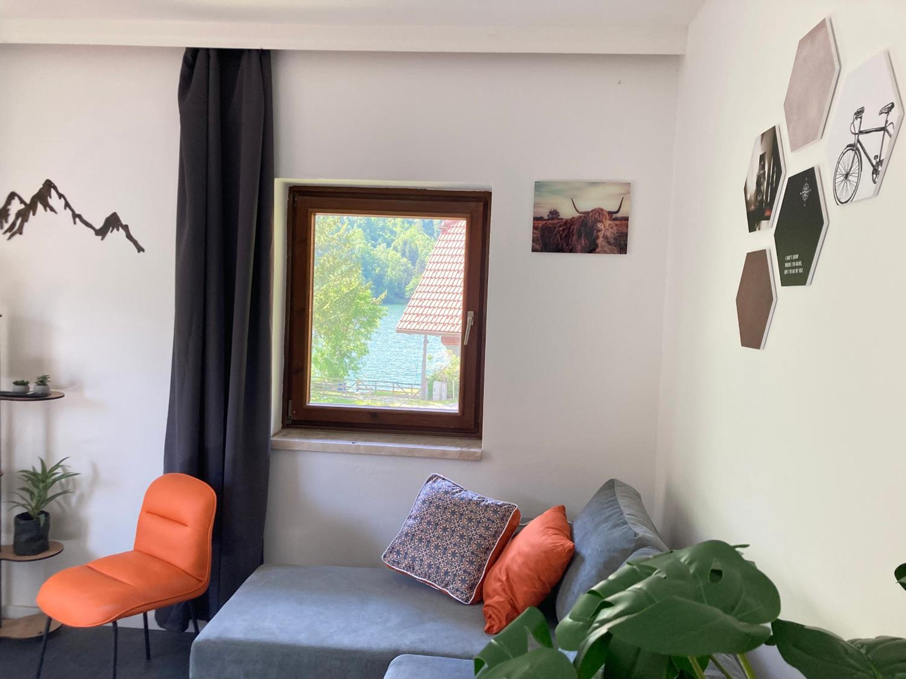 One-Bedroom Apartment with Balcony and Water View