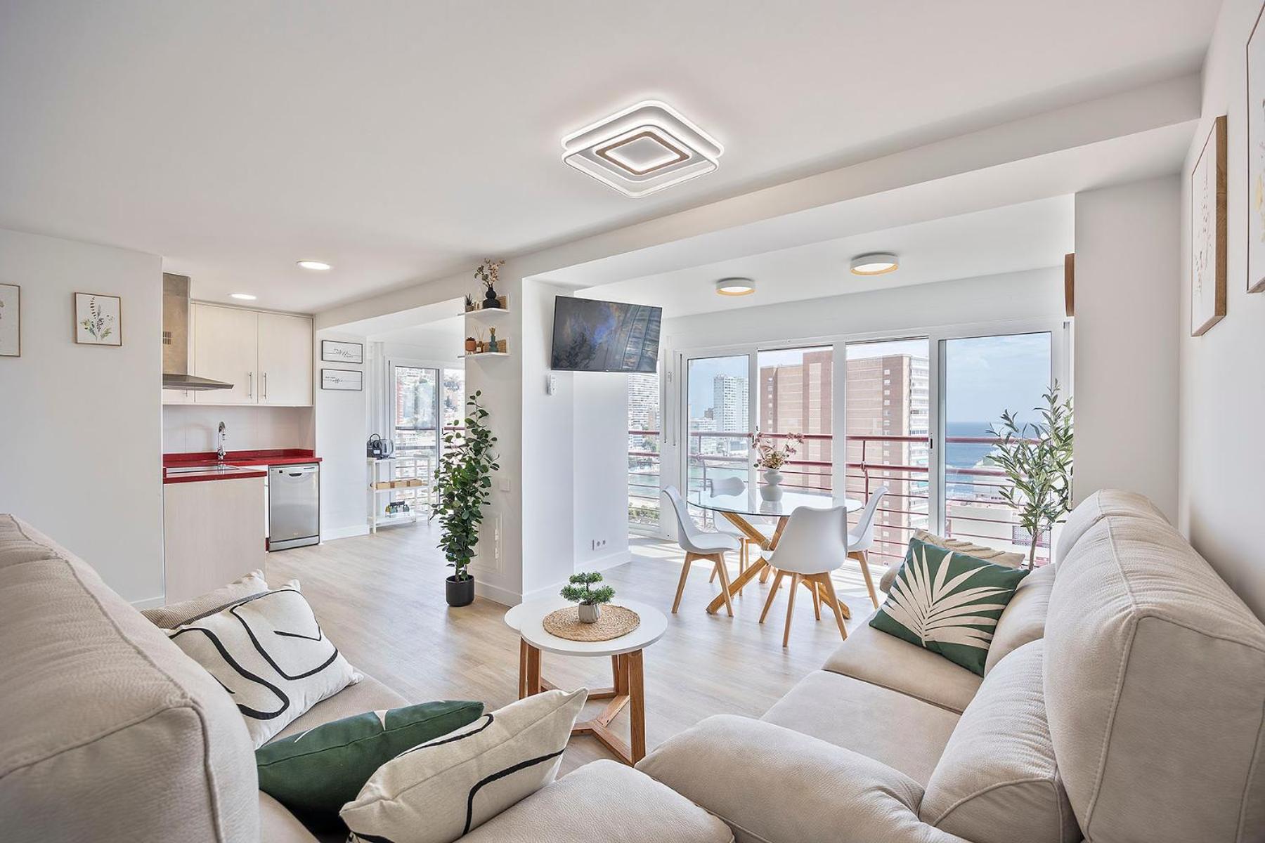 Three-Bedroom Apartment with Sea View