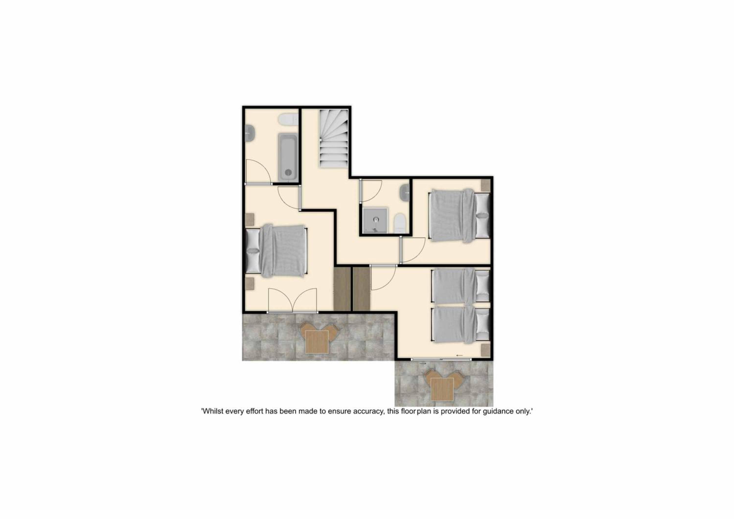 Three-Bedroom Villa photo 3