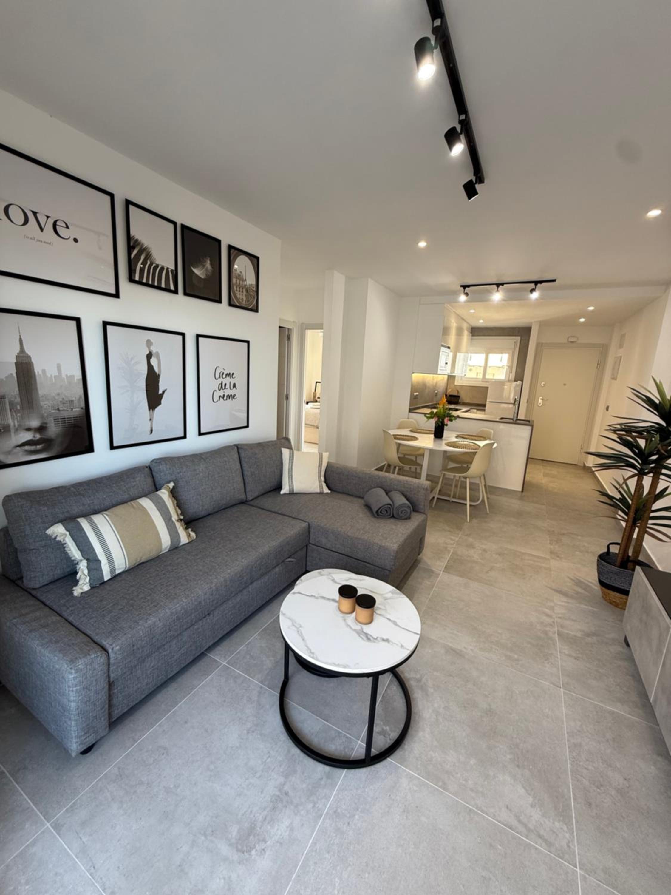 Two-Bedroom Apartment with Terrace and Sea View