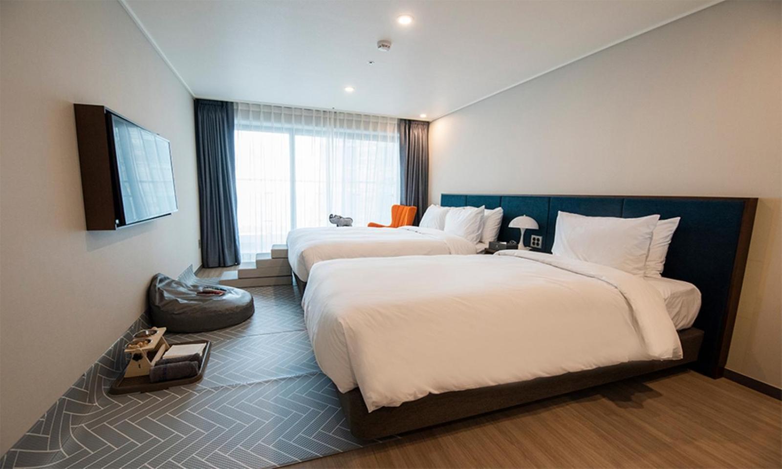 Dog Friendly Deluxe Twin Room