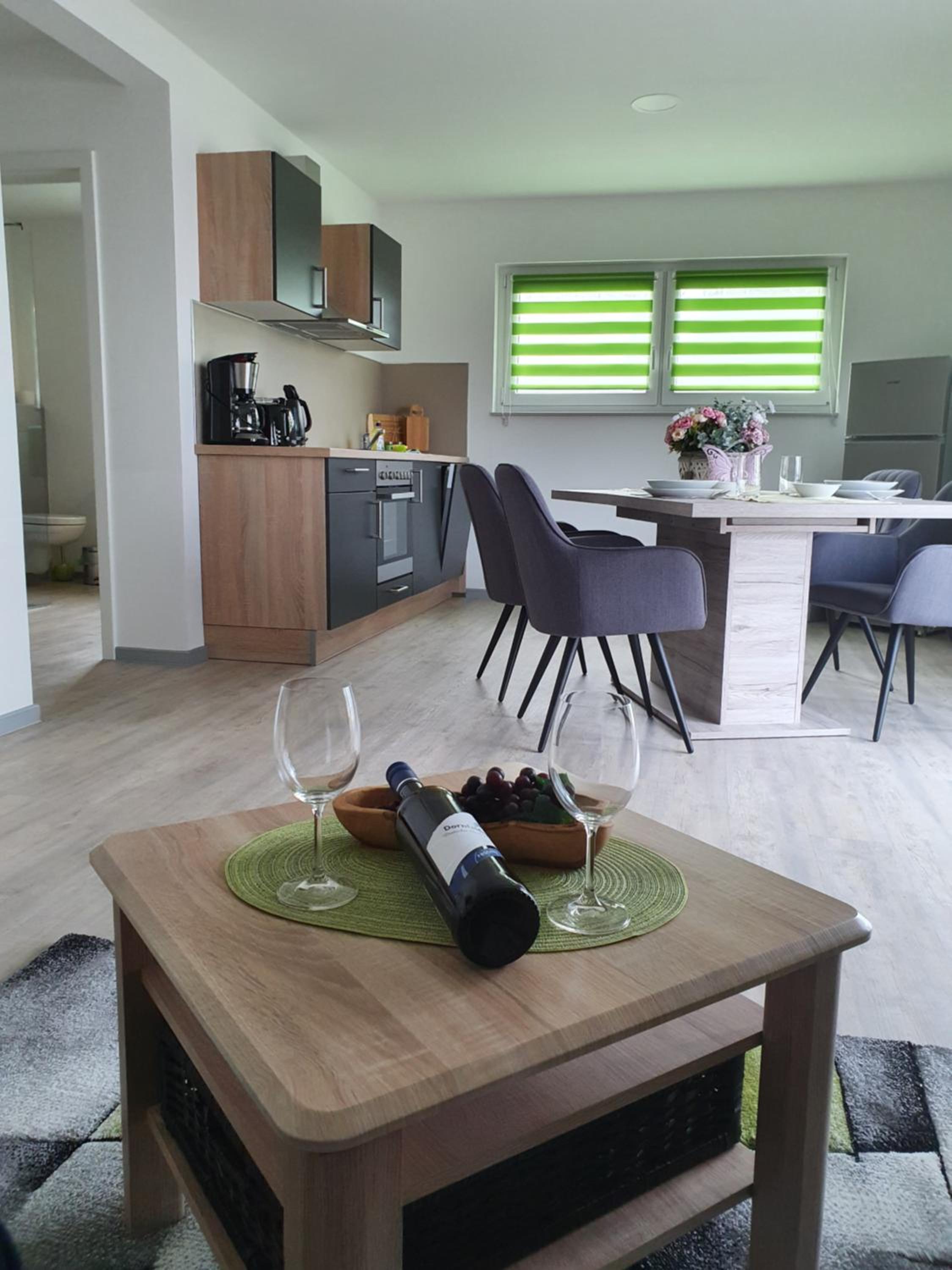 Two-Bedroom Apartment with Balcony