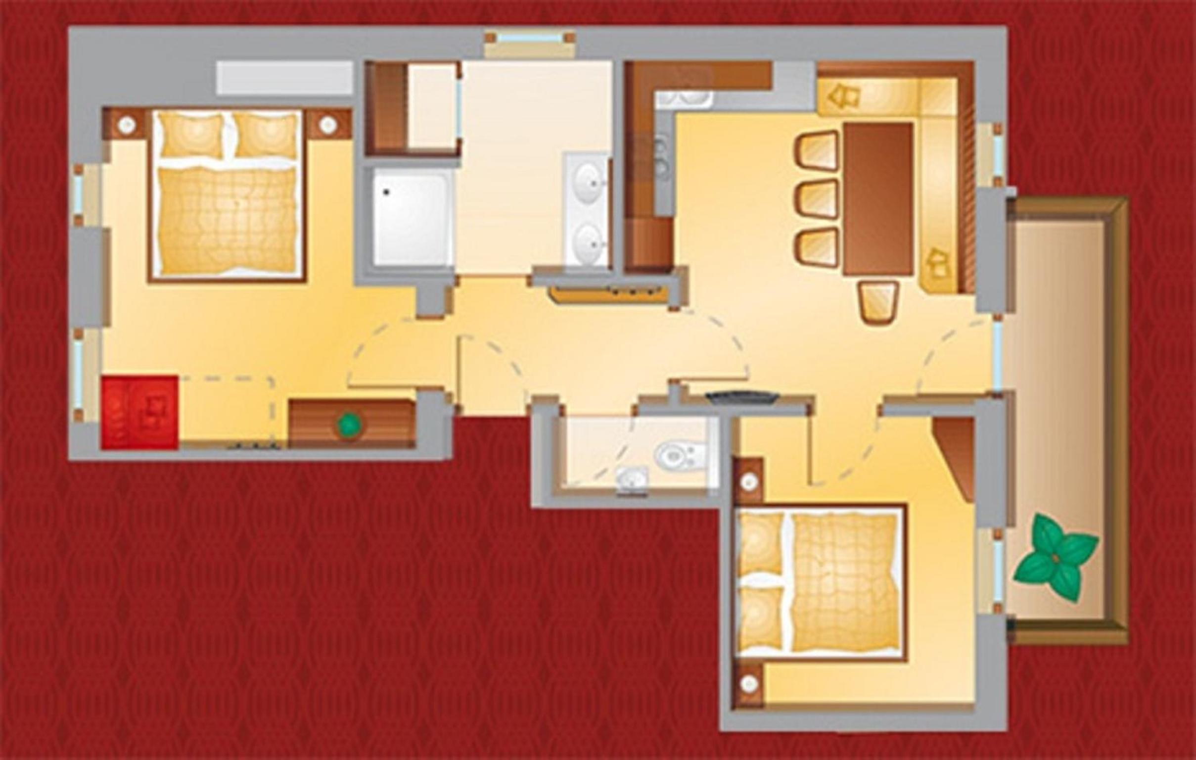 Two-Bedroom Apartment with Mountain View - Photo 3