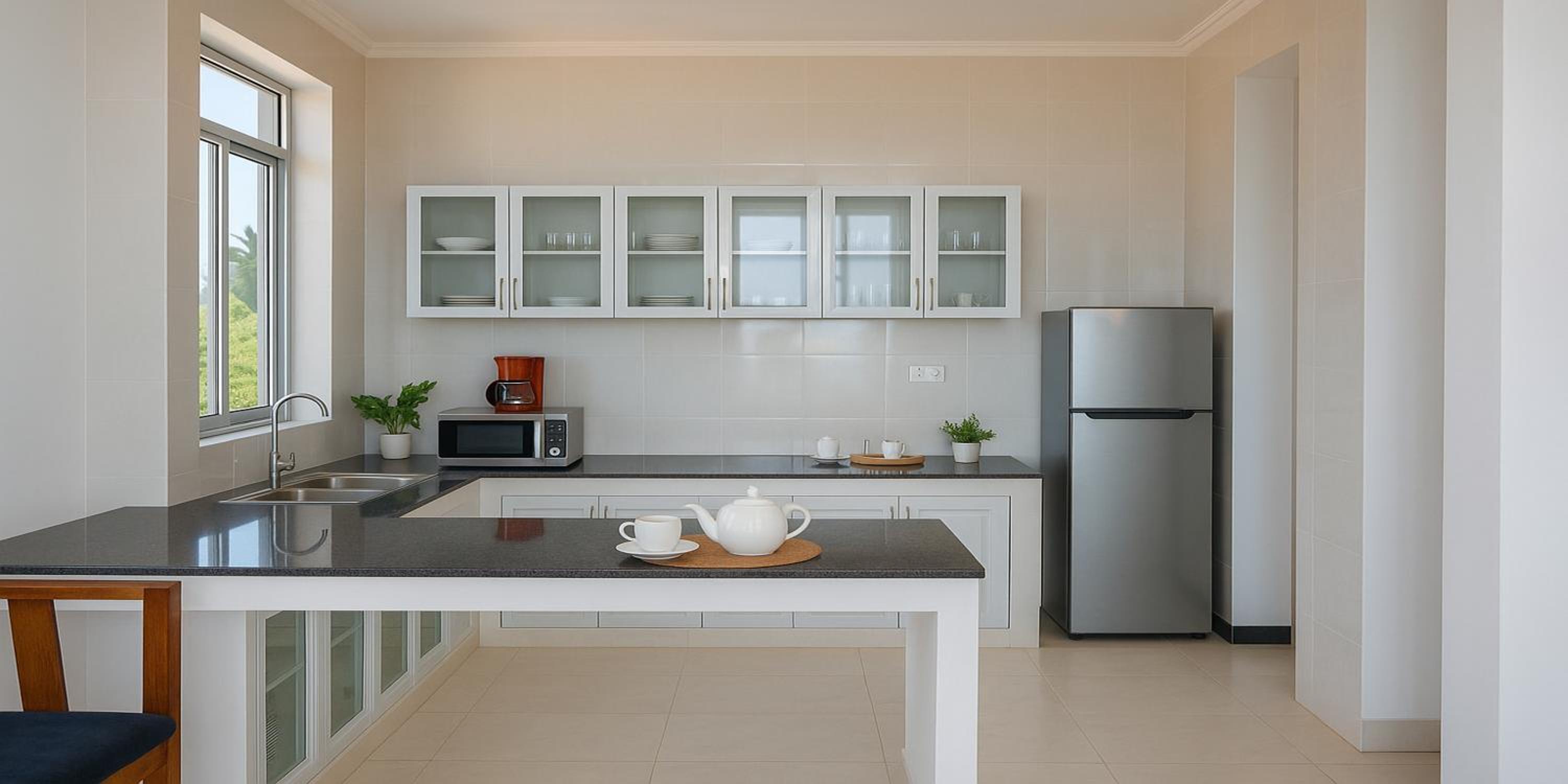 Two-Bedroom Apartment with Terrace and Sea View