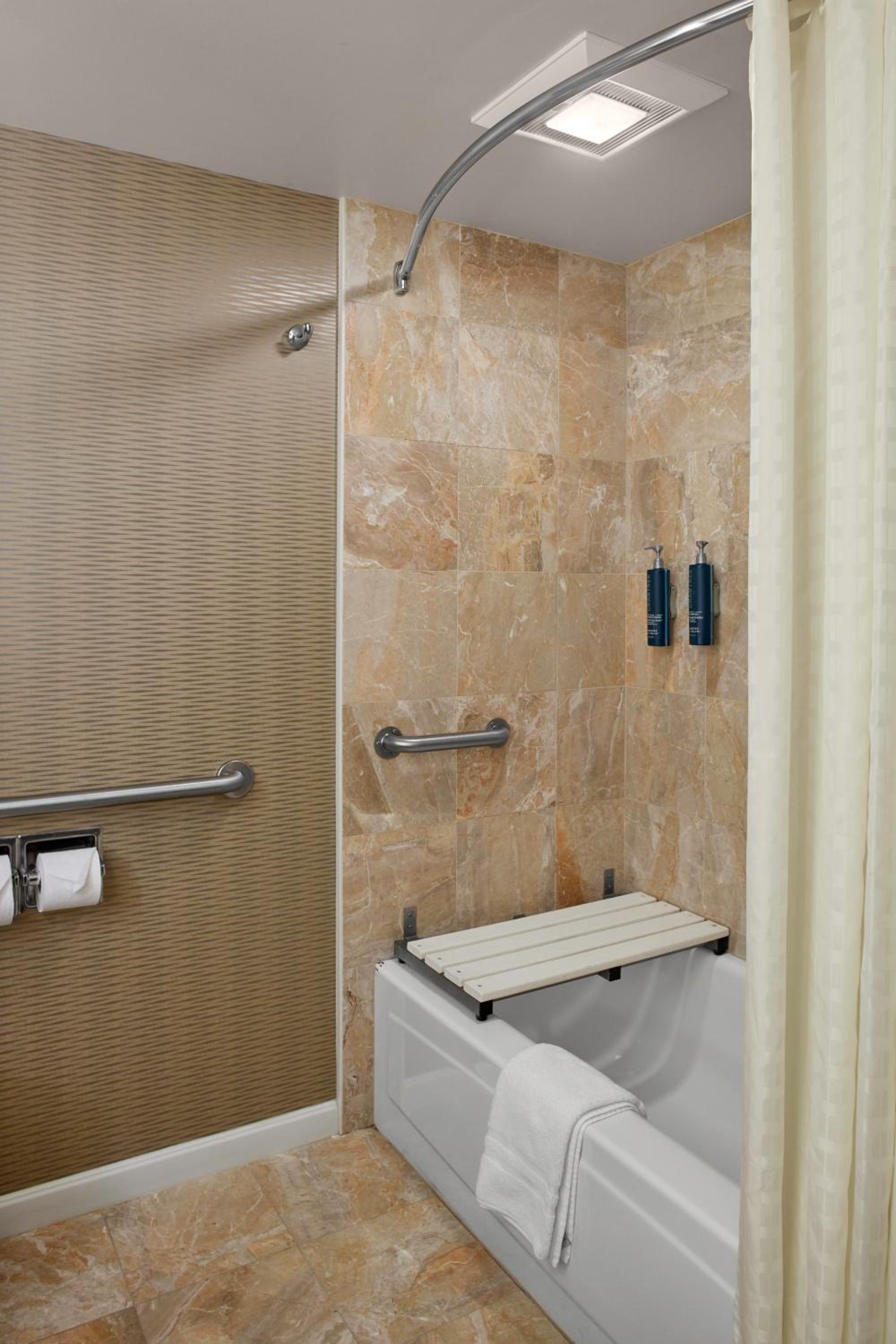 One Double Bed with Accessible Tub - Photo 2