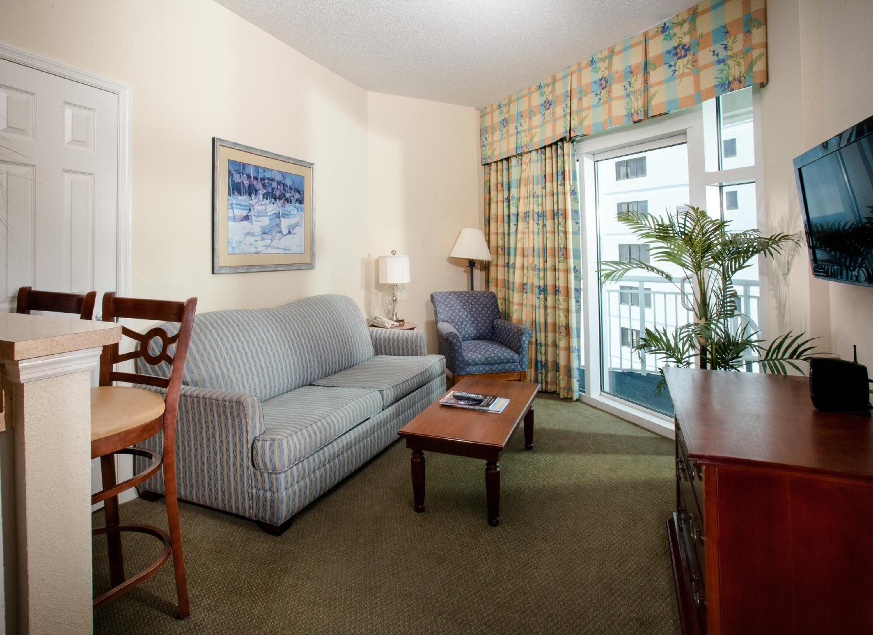 2 Bedroom 2 Bath Side-view Double Balcony Condo with 1 King, 2 Queens and 1 Sleeper Sofa - T25
