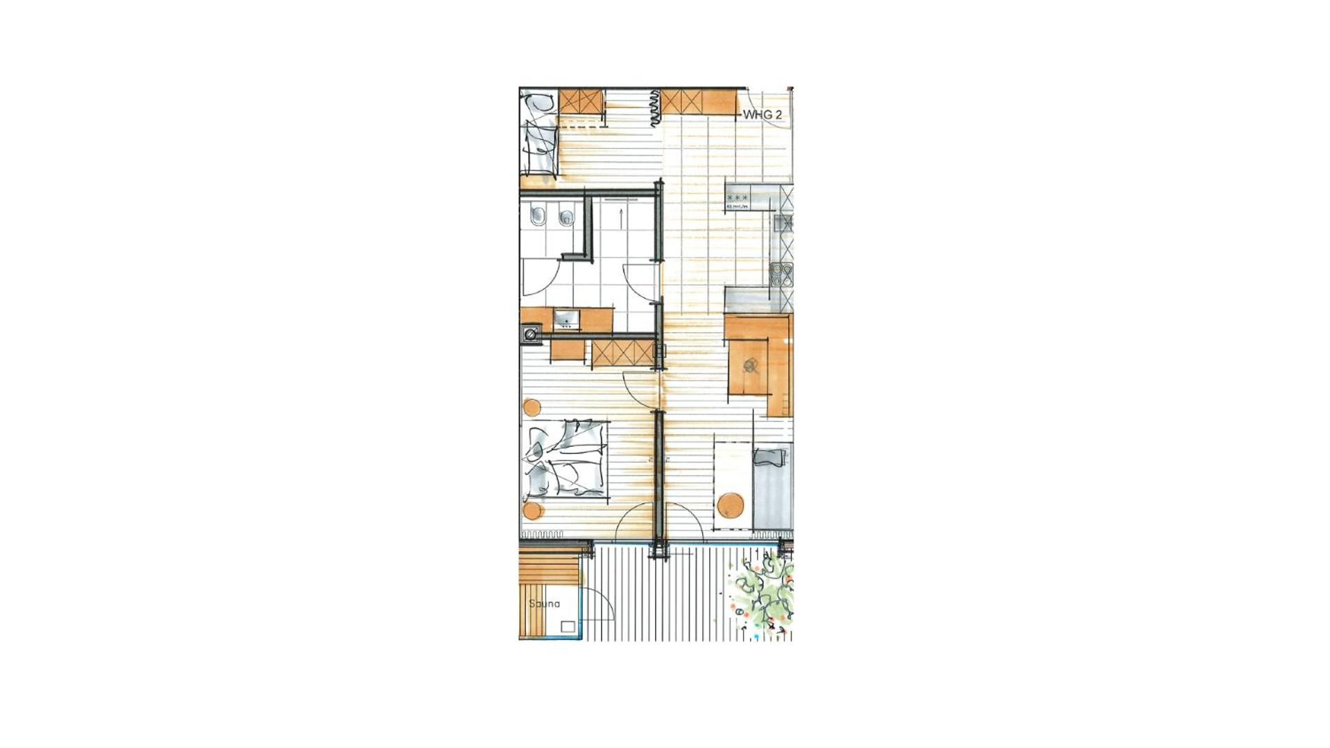 Apartment with Sauna