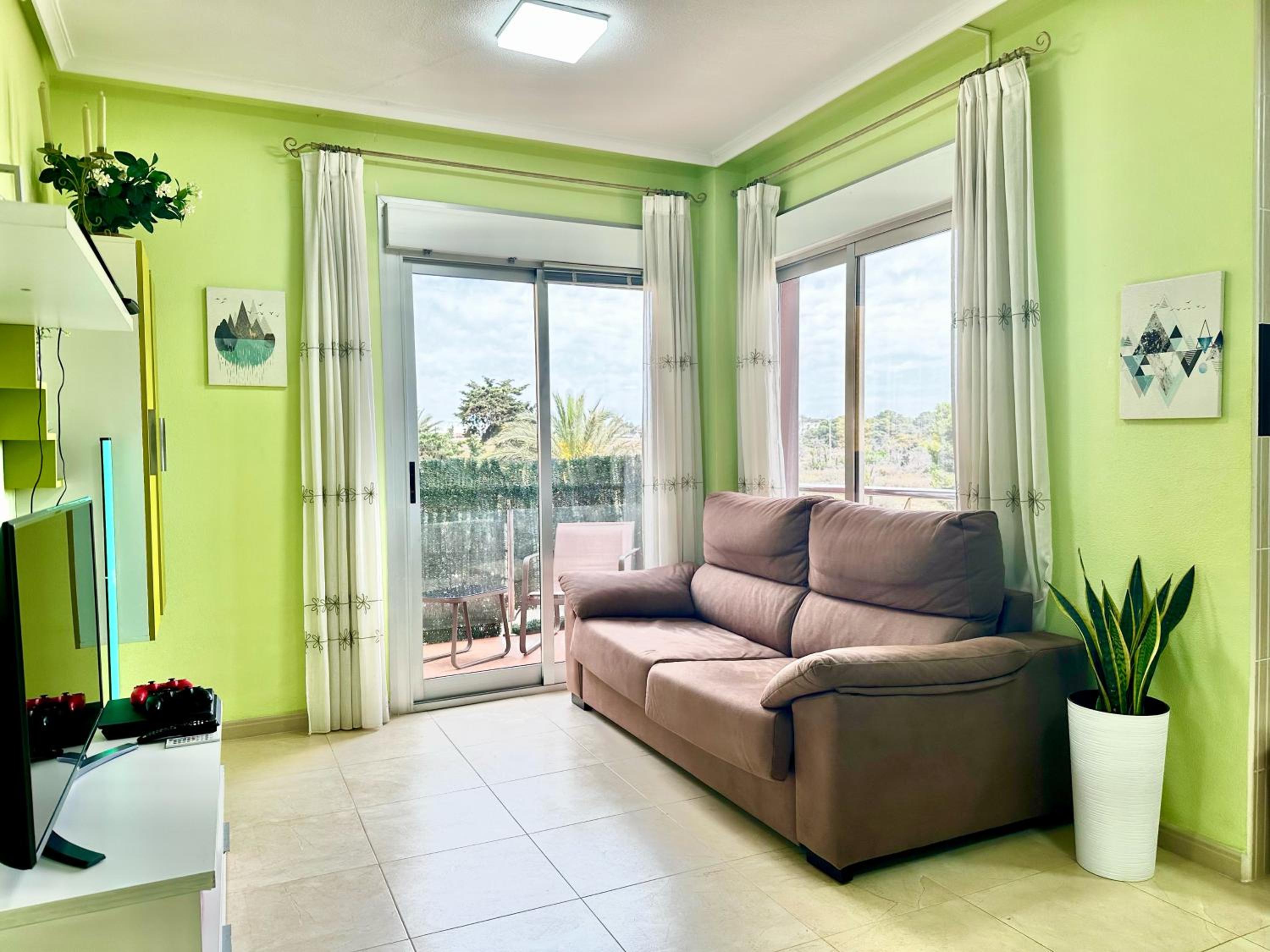 Two-Bedroom Apartment with Balcony and Sea View