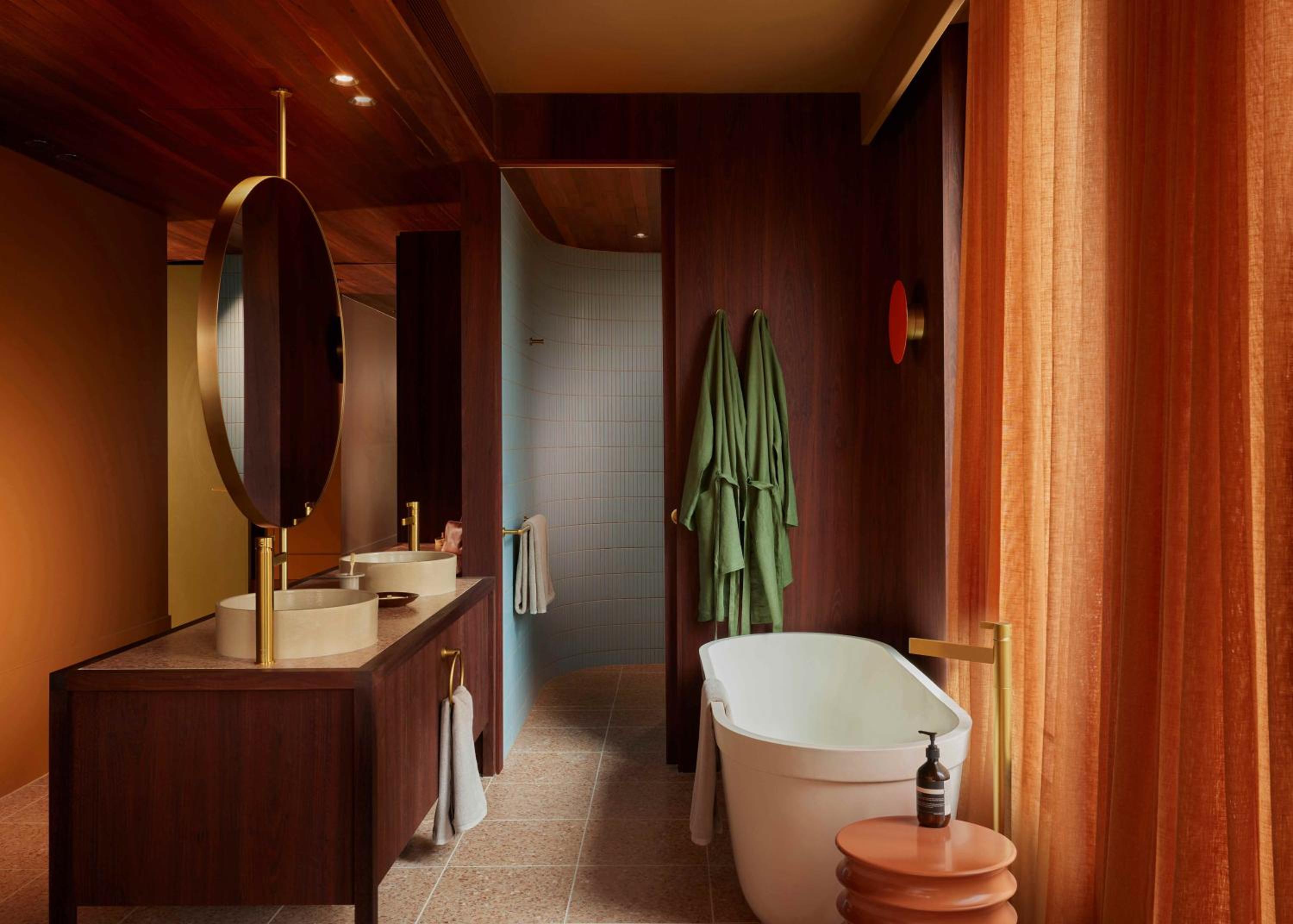 Urban Room with Bathtub