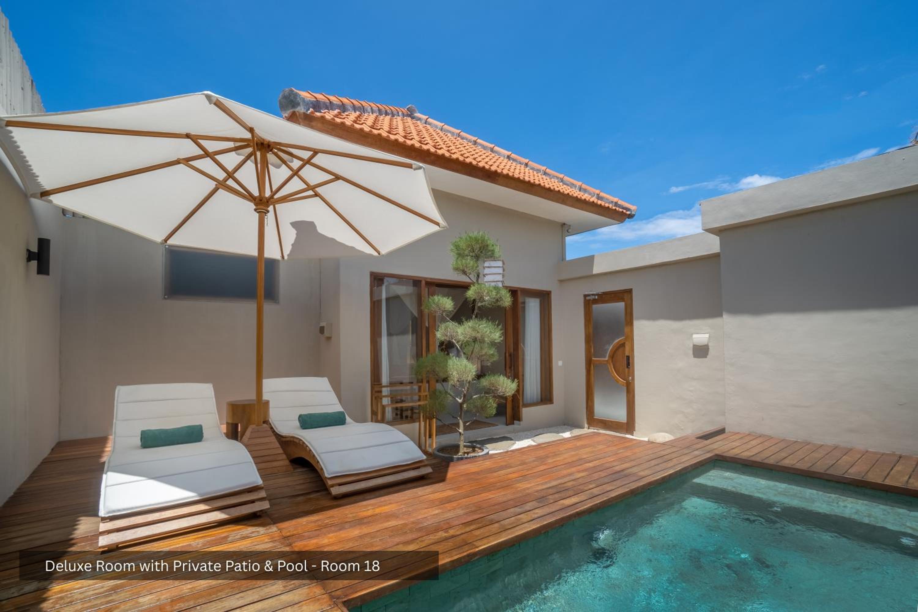 Deluxe with Private Patio & Pool photo 2