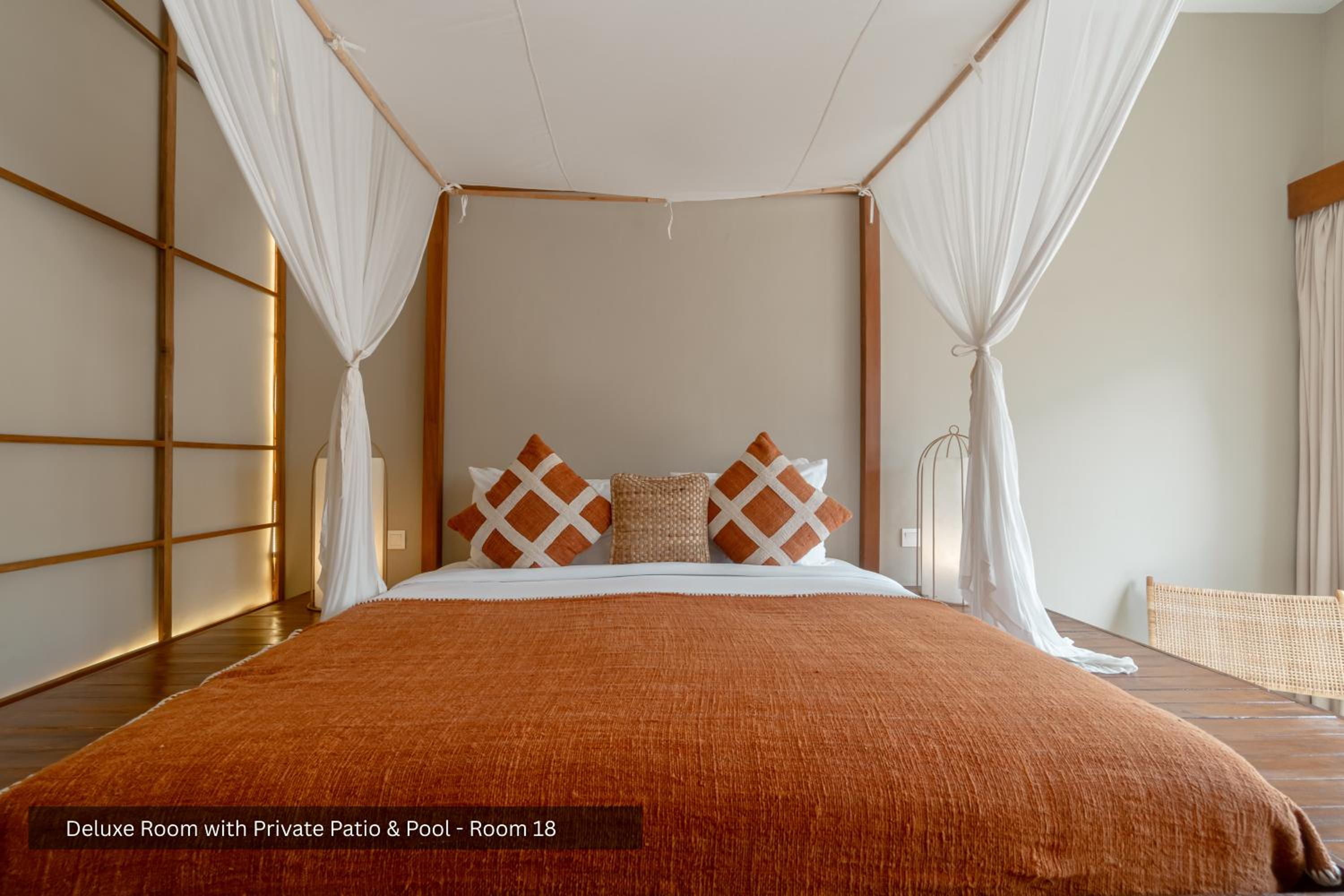 Deluxe with Private Patio & Pool