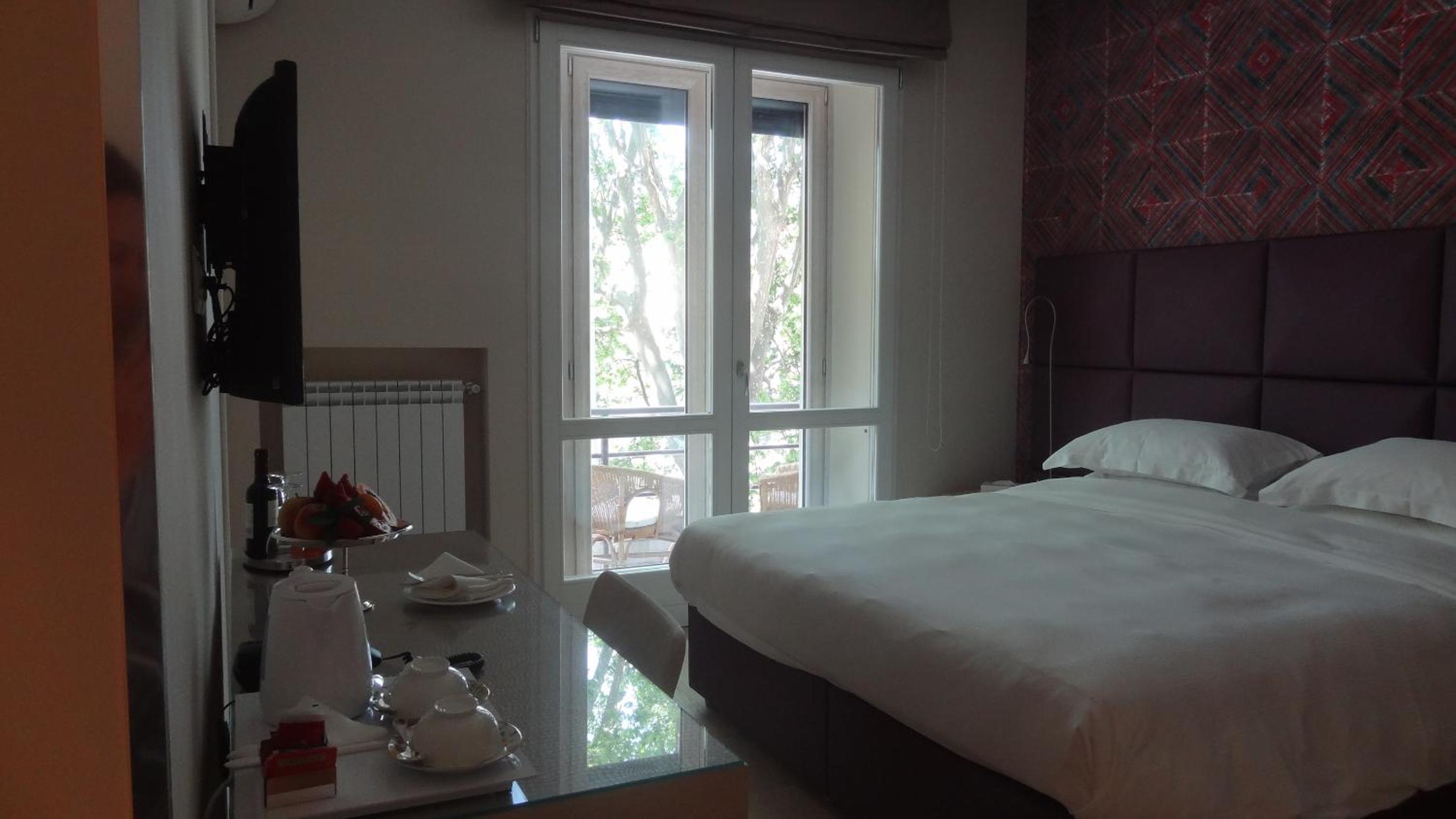 Superior Double Room with River View and Balcony -Separate Building