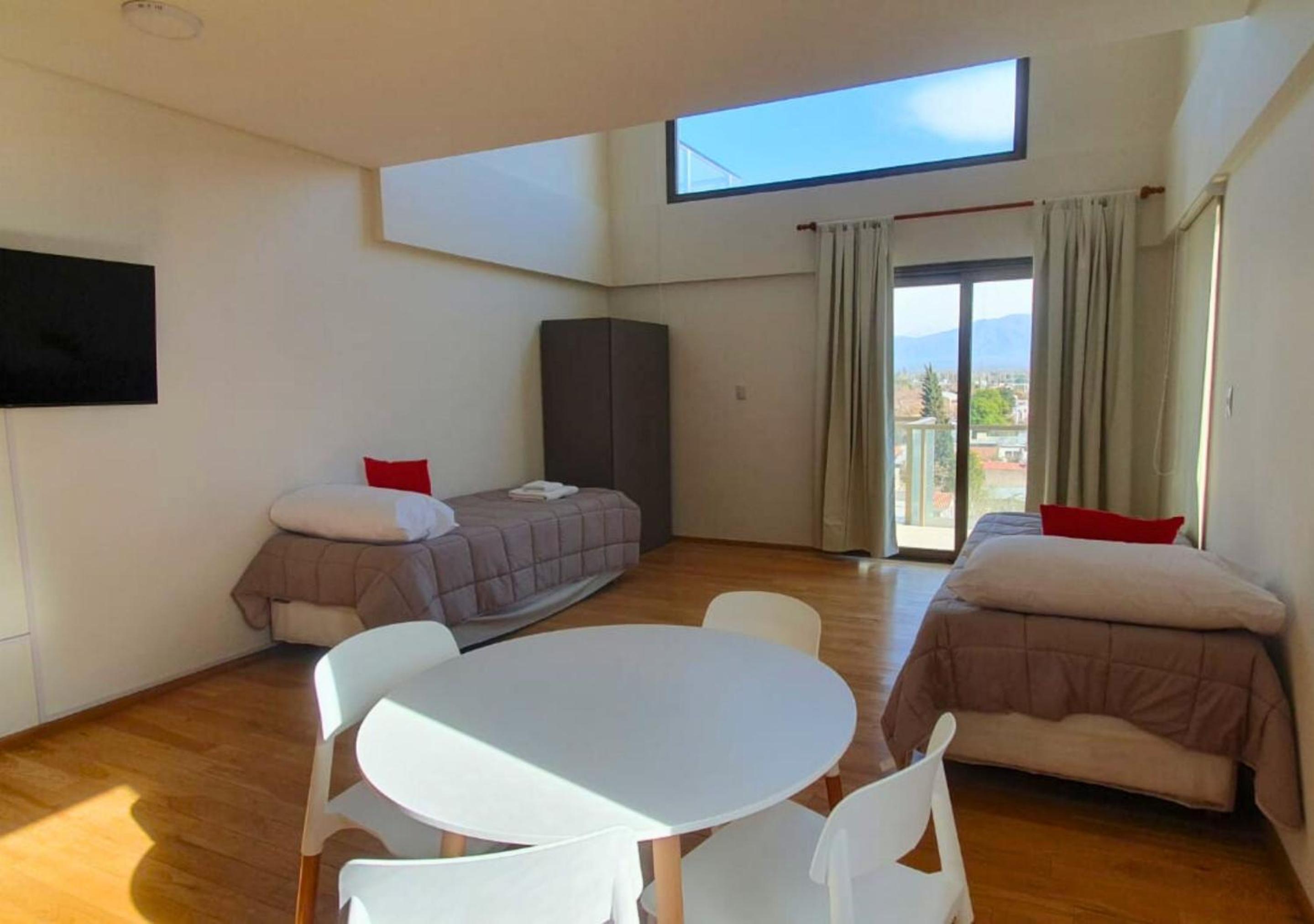 One-Bedroom Loft Apartment with Balcony