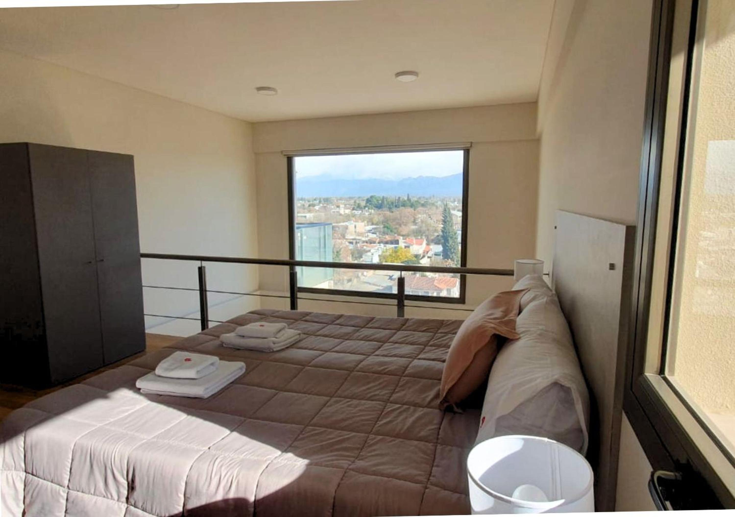 One-Bedroom Loft Apartment with Balcony