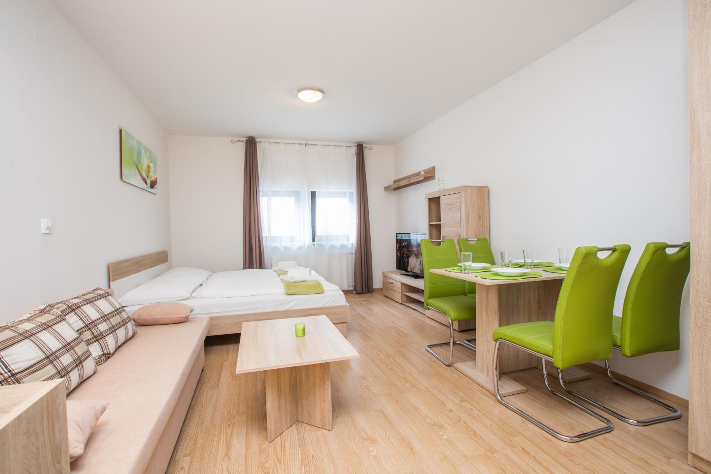 Studio Apartment with Balcony