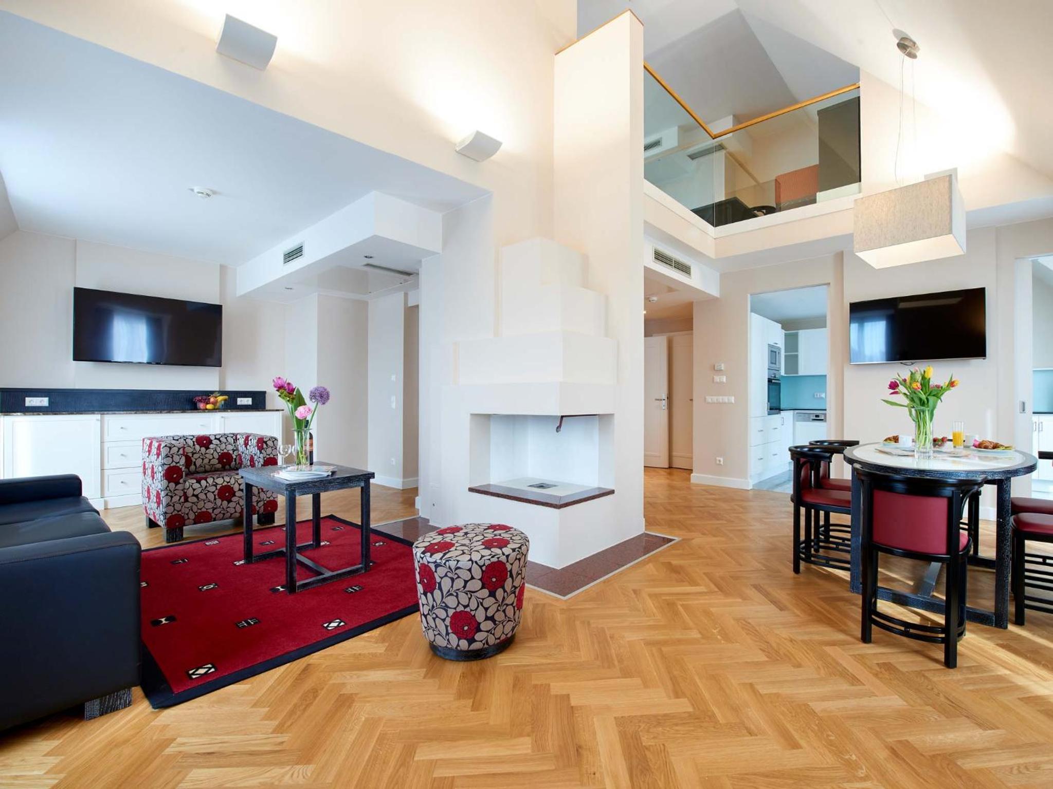 Two-Bedroom Penthouse Apartment With Terrace And City View