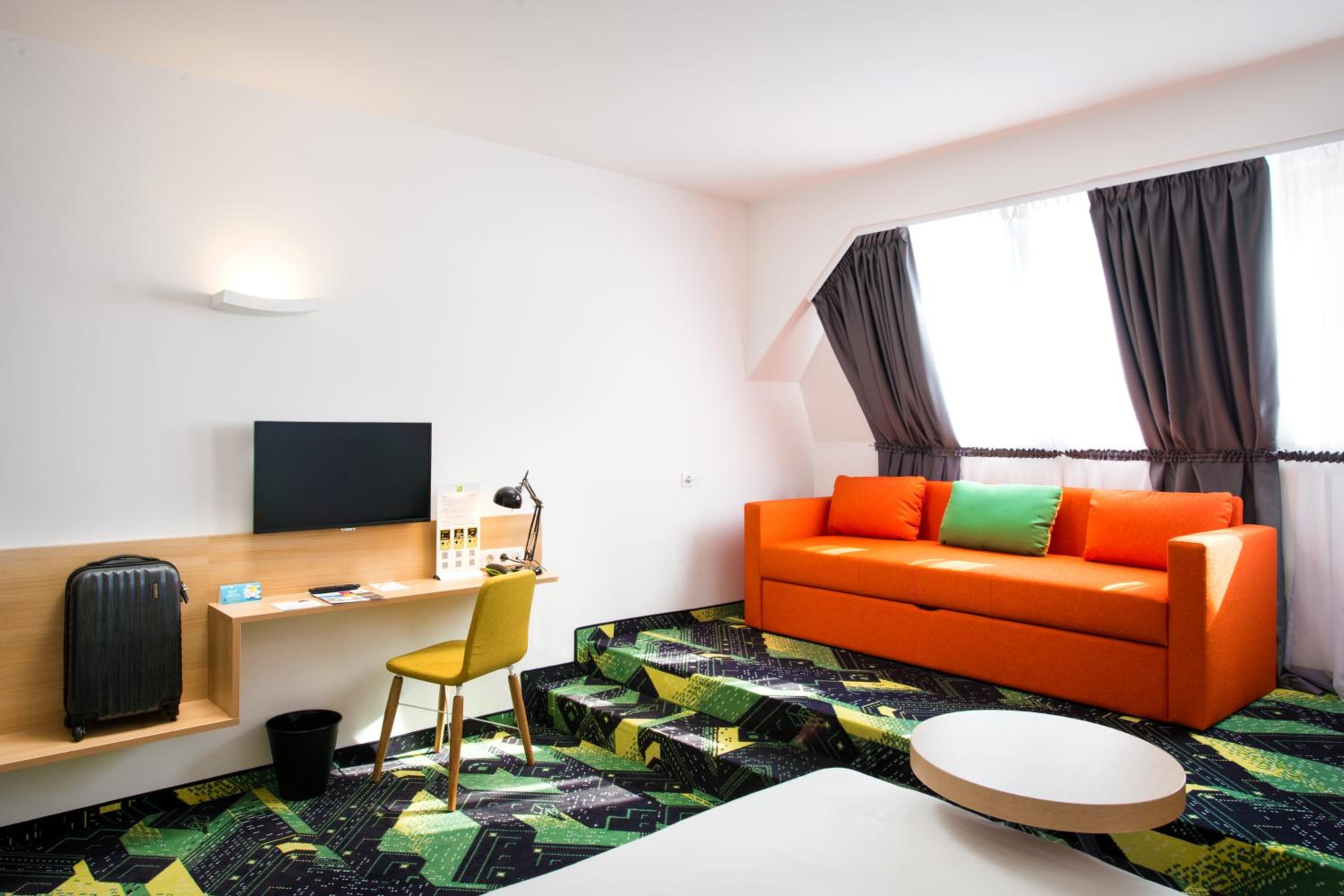 Family Room with sofa bed