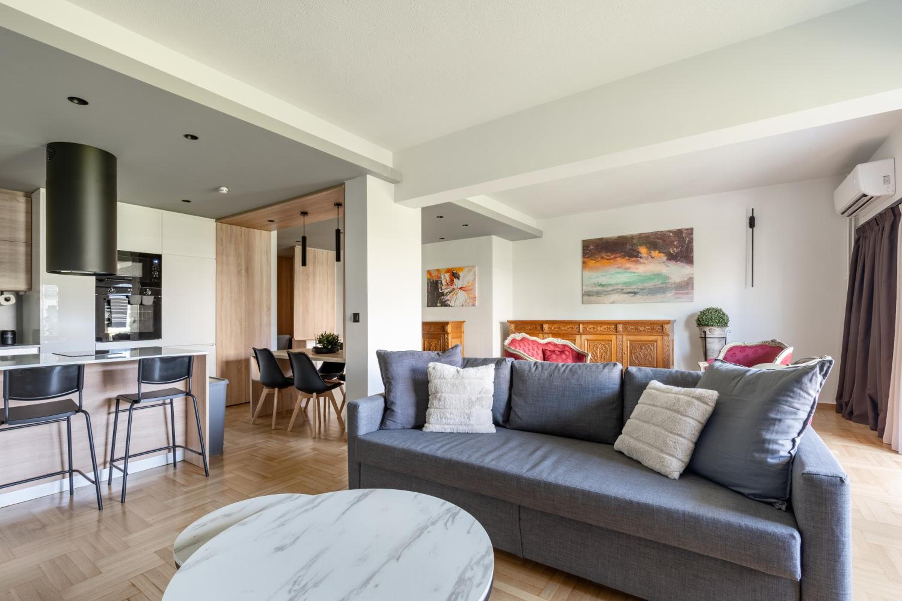 Two-Bedroom Apartment with Balcony