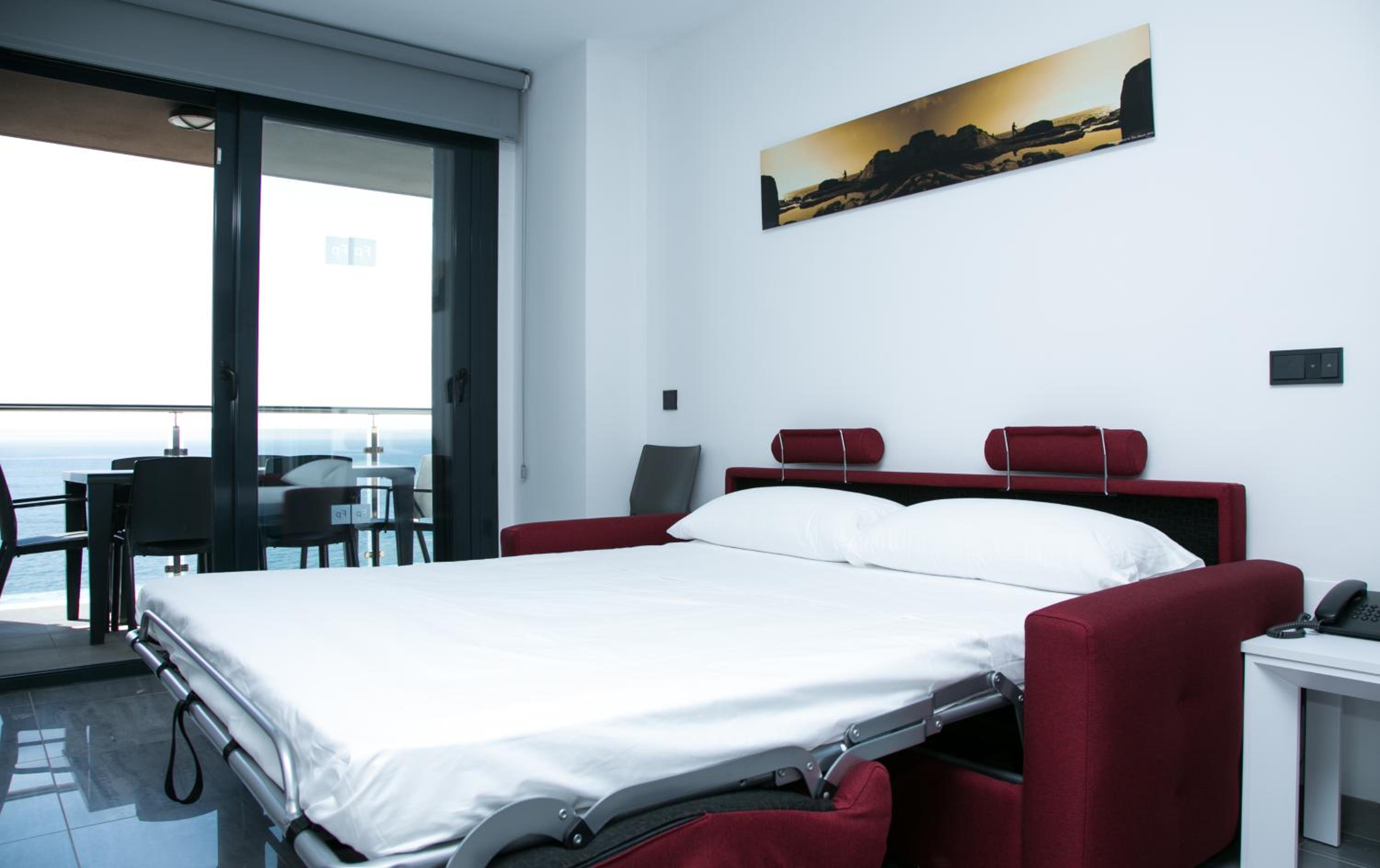 Apartamento de una habitación con vista al mar
