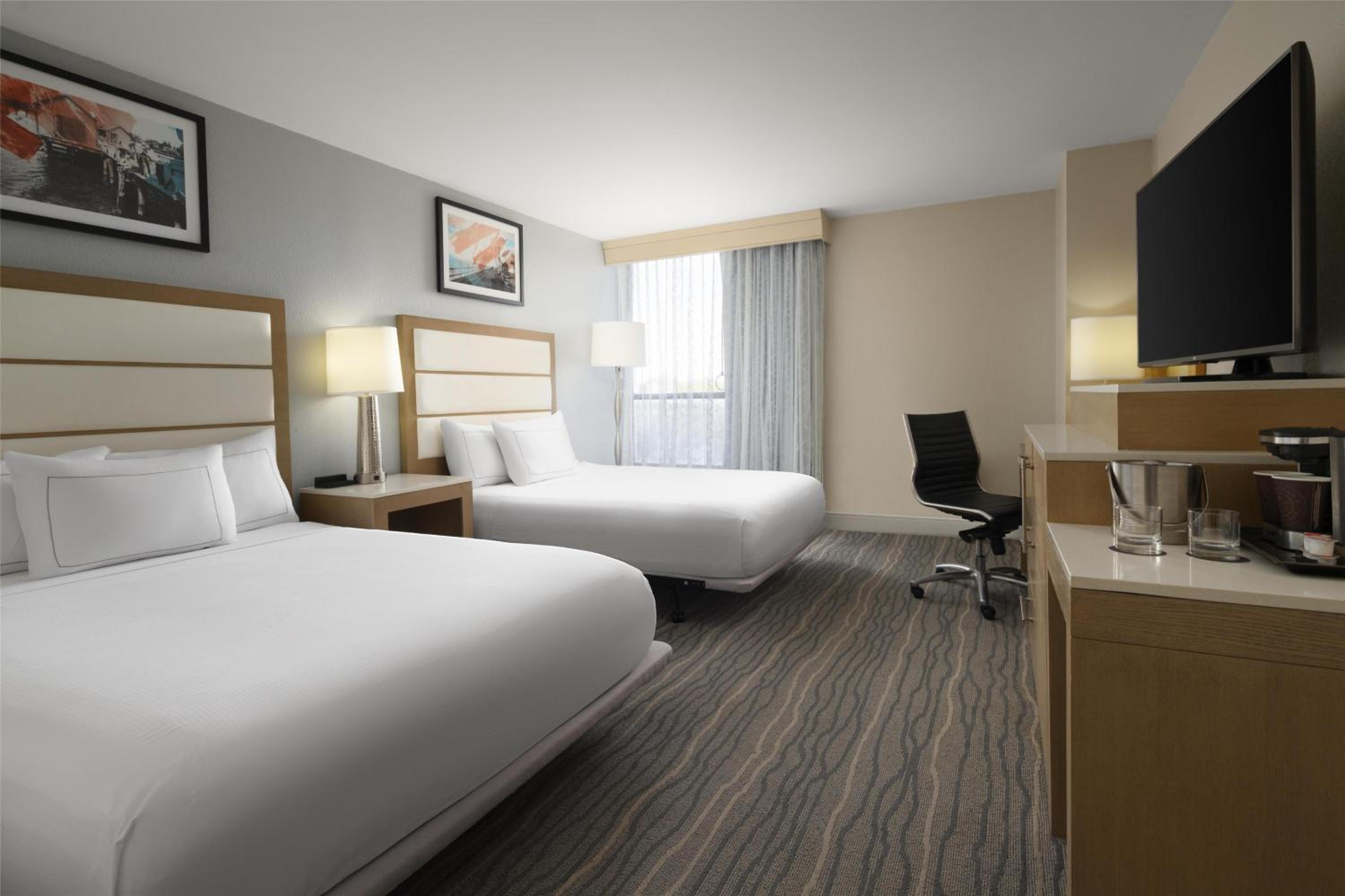Queen Room with Two Queen Beds and Roll-In Shower - Mobility/Hearing Accessible - Photo 2