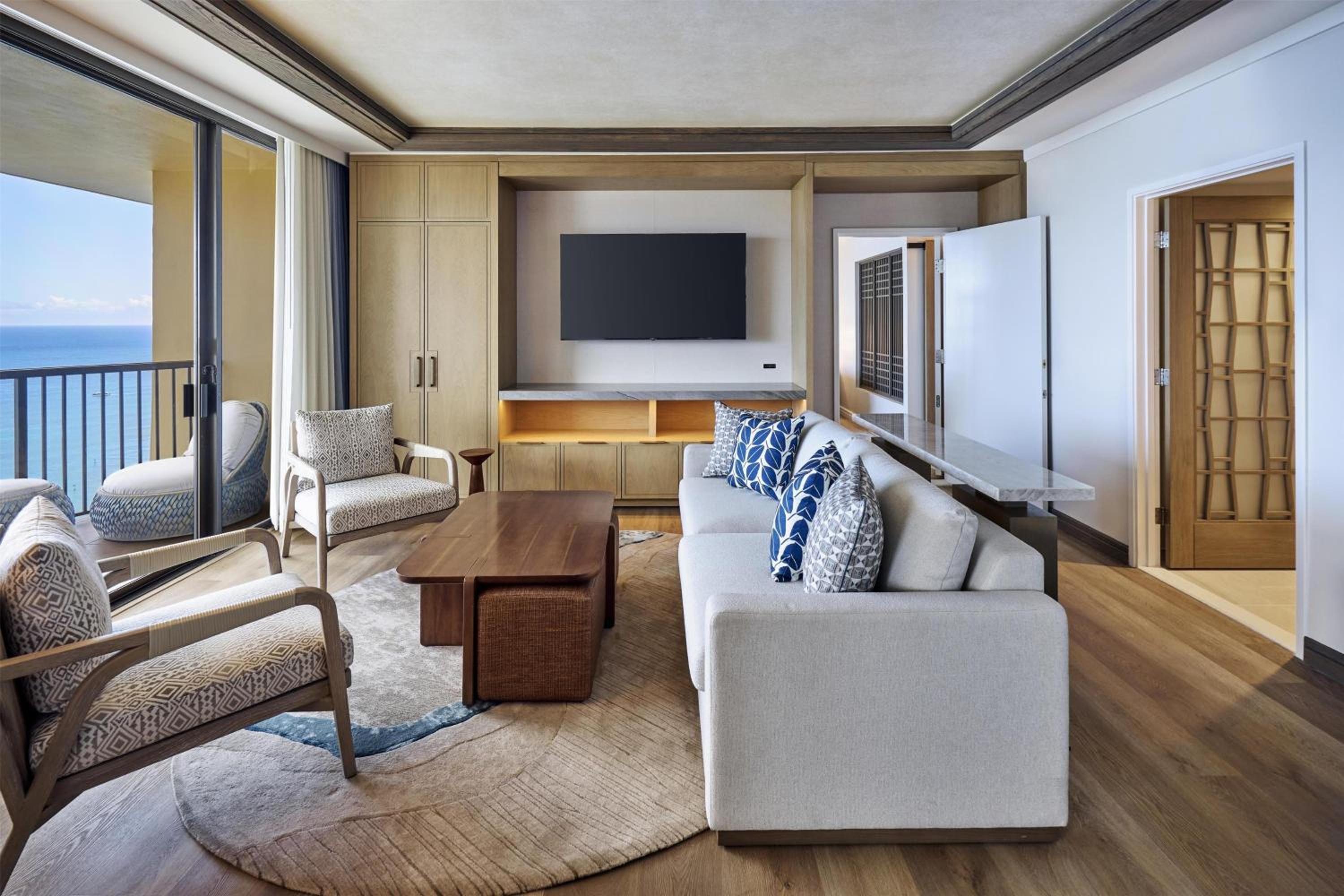 Presidential Parlor With Ocean Front View