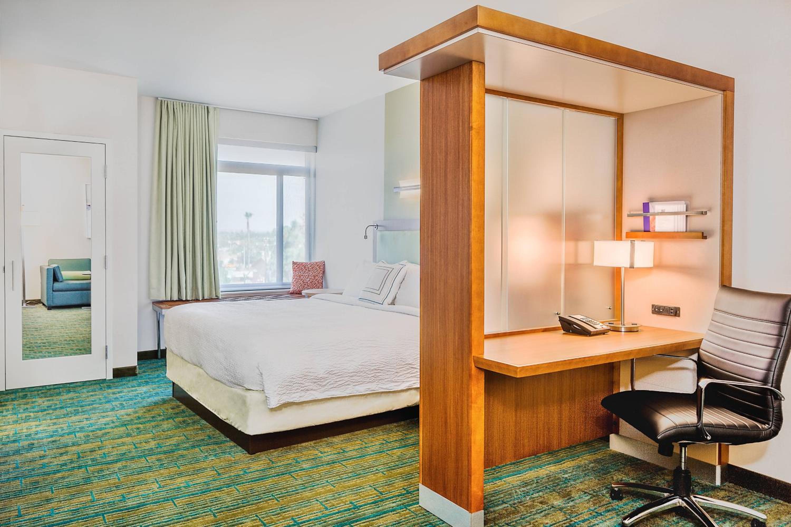 King Suite with Trundle Sofa - Hearing Accessible