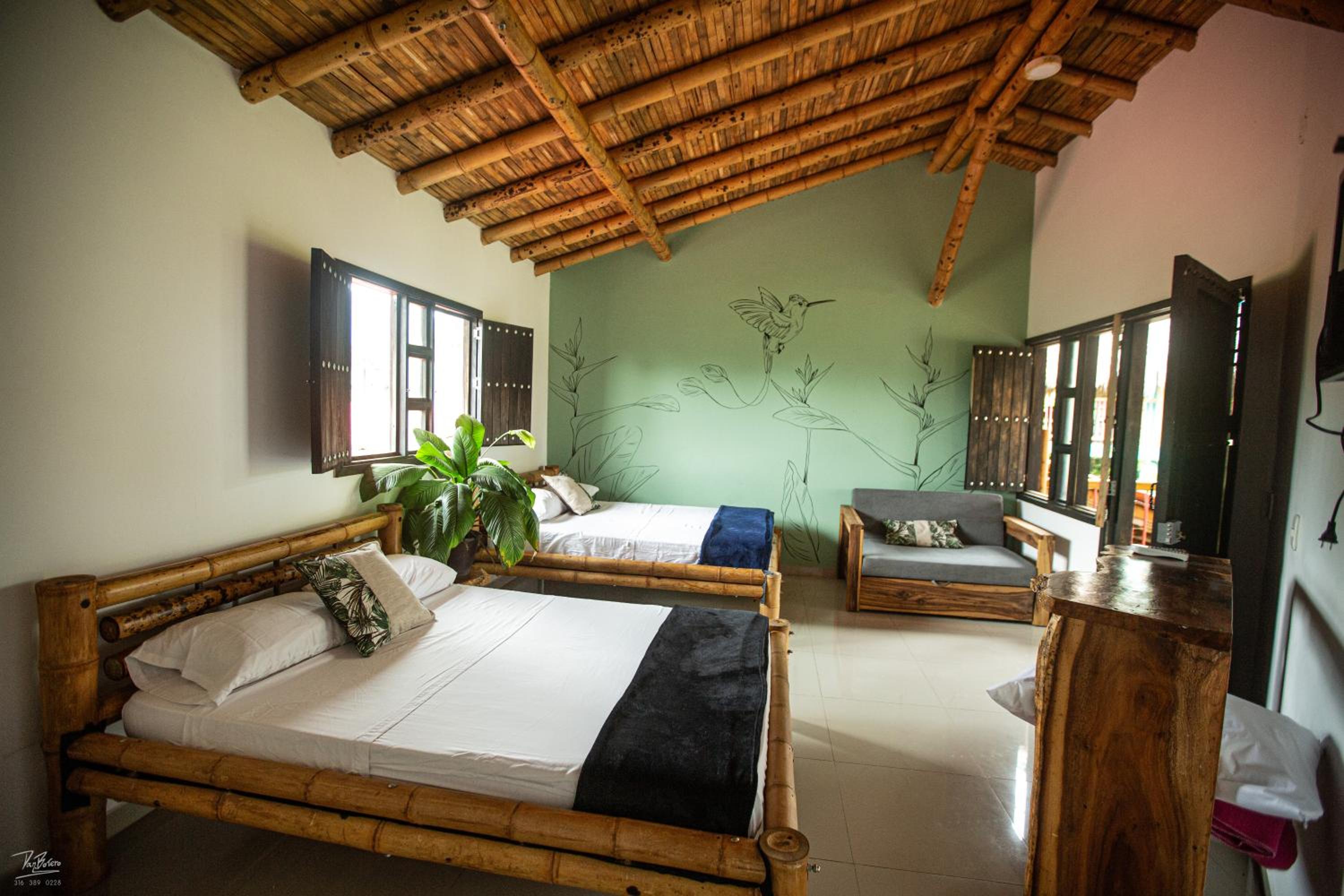 Quadruple Room with Private Bathroom