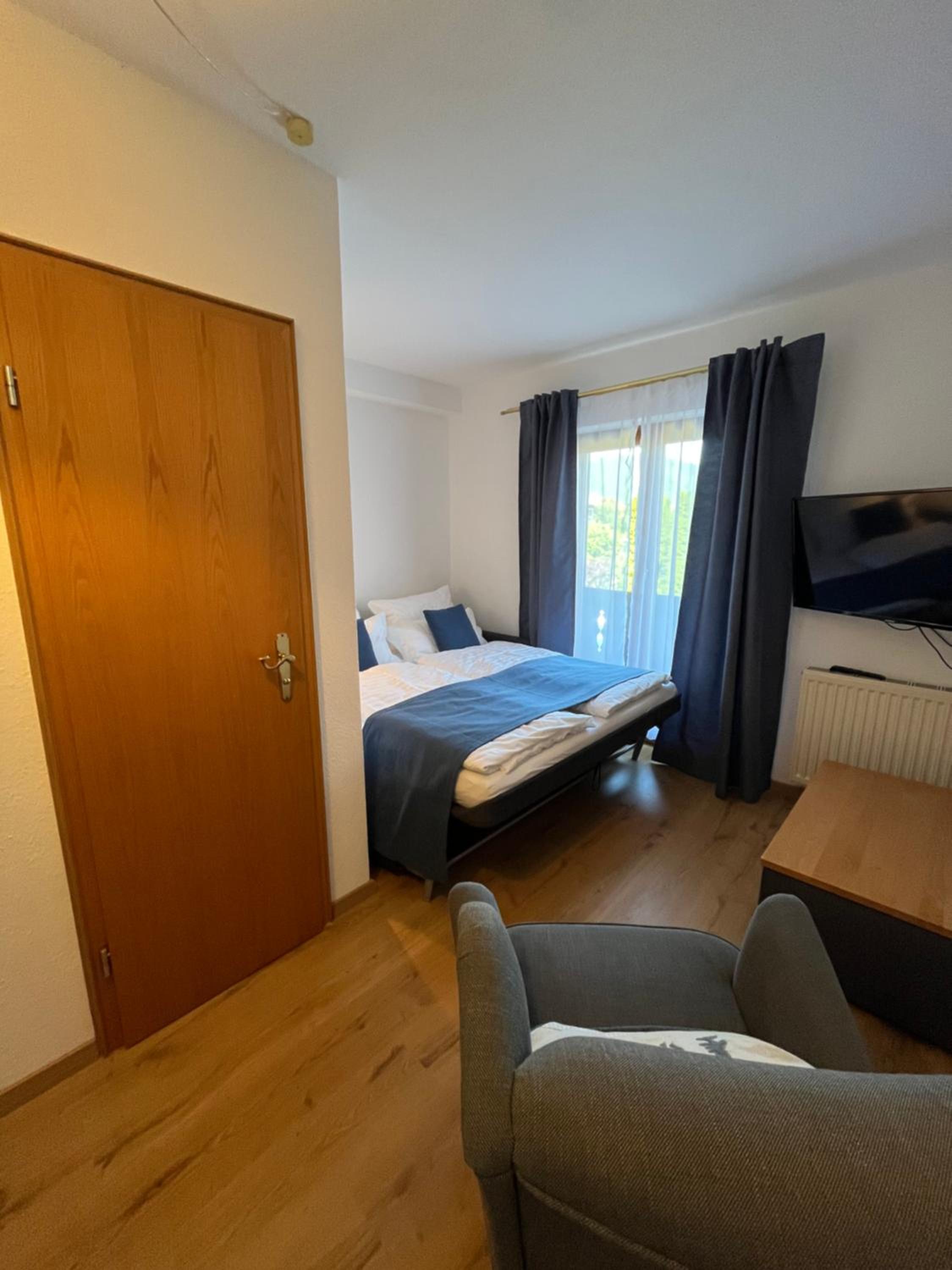 Studio Apartment with Balcony