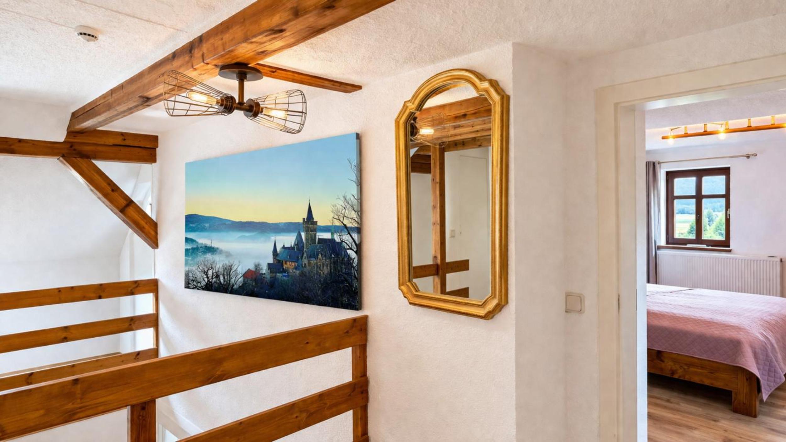 Family Room with Mountain View